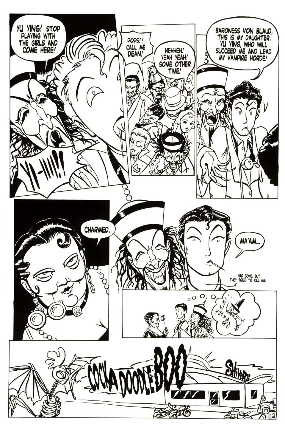 Read online Charm School: Magical Witch Girl Bunny comic -  Issue #1 - 14