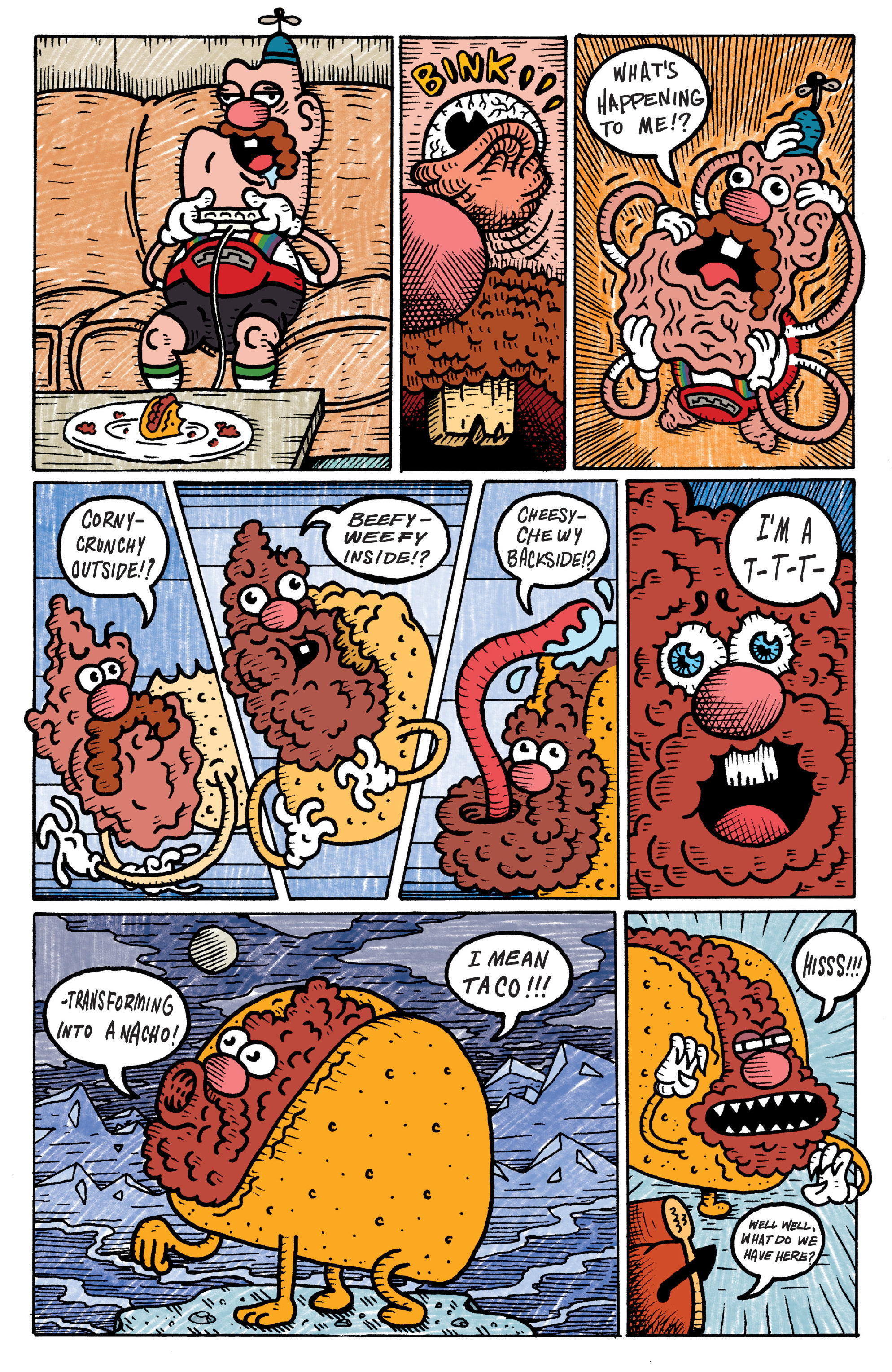 Read online Uncle Grandpa: Pizza Steve Special comic -  Issue # Full - 32