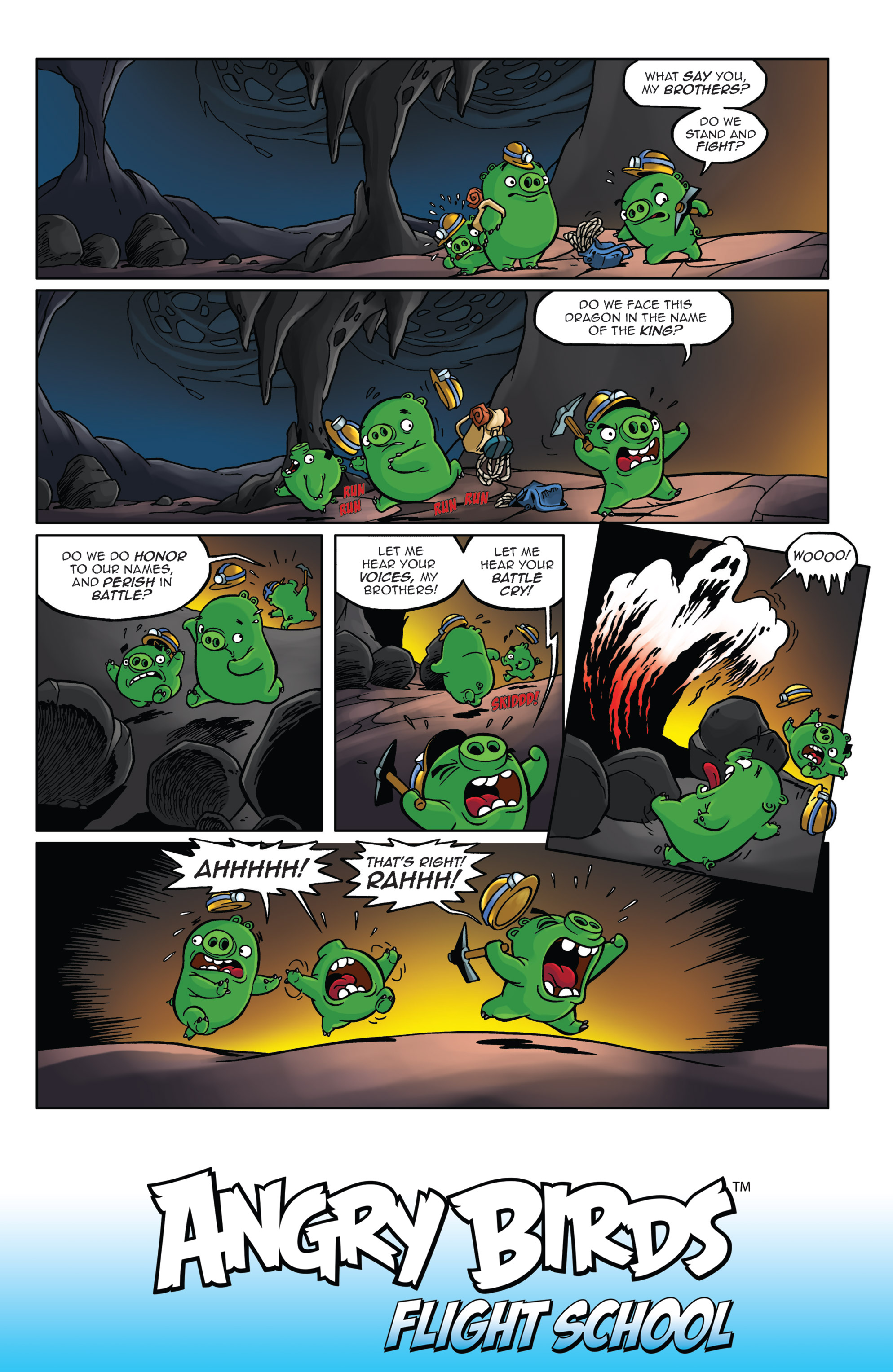 Read online Angry Birds: Flight School comic -  Issue #3 - 19