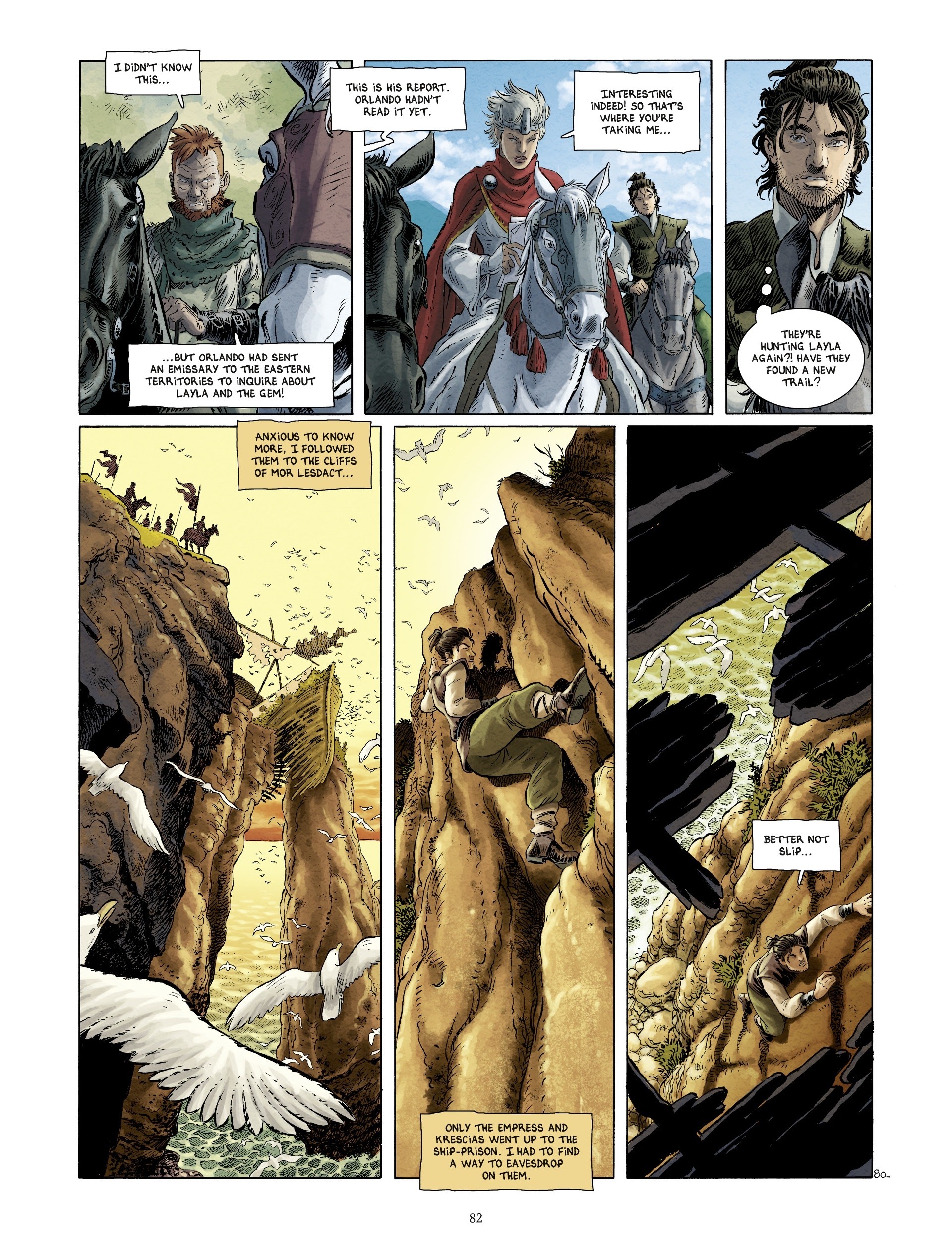 Read online Layla: A Tale of the Scarlet Swamp comic -  Issue # TPB - 84