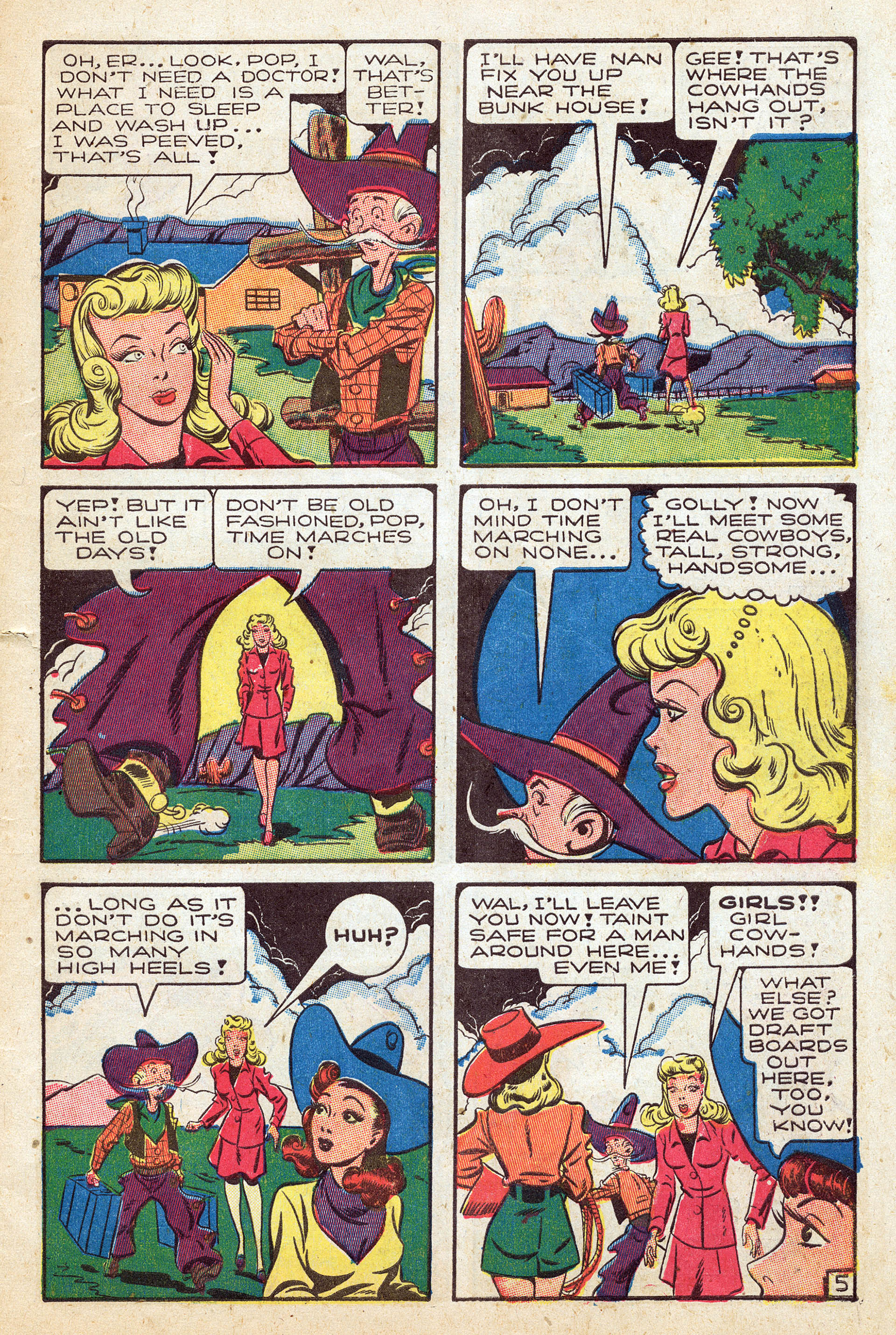 Read online Tessie the Typist comic -  Issue #2 - 7