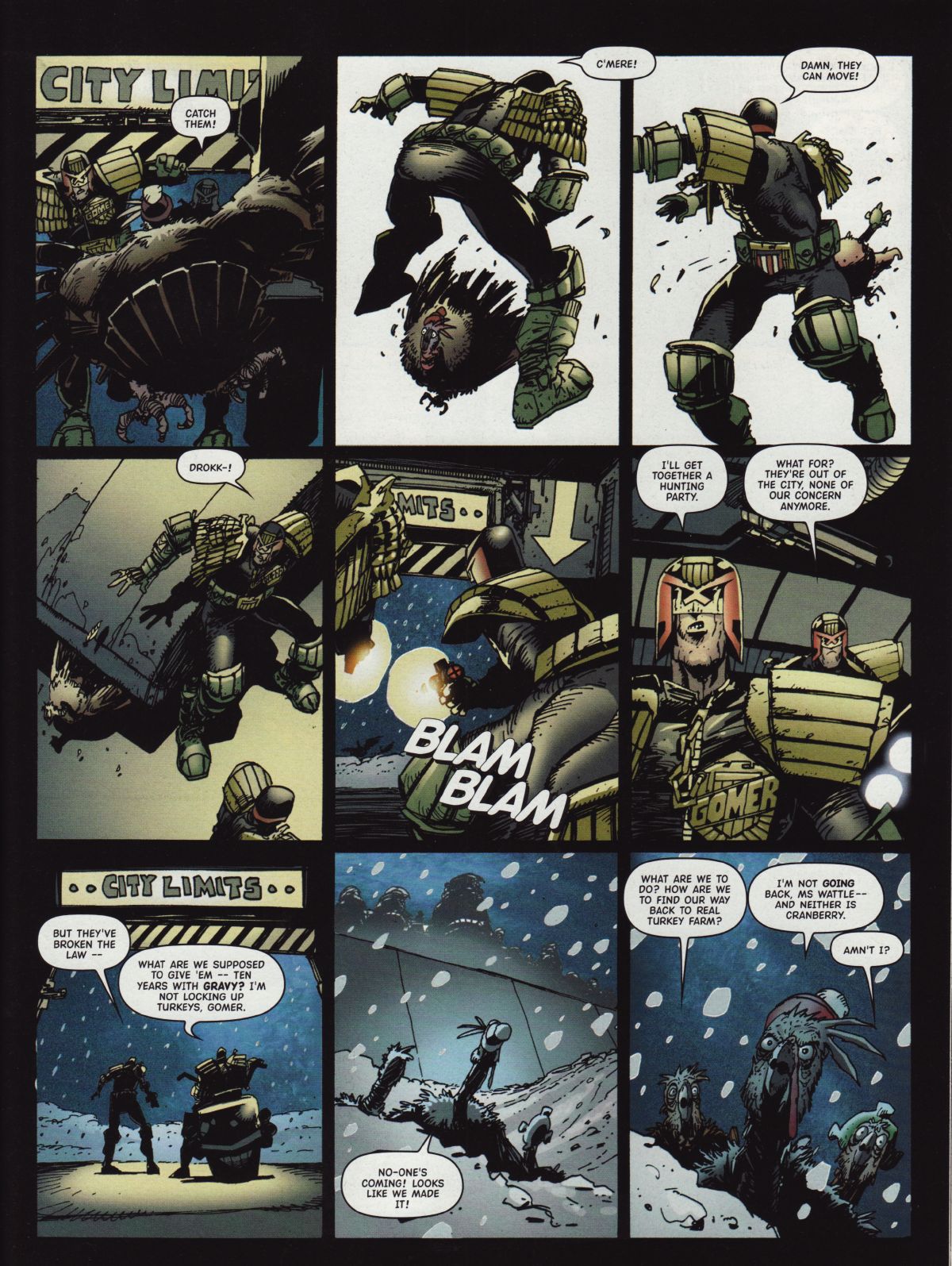 Read online Judge Dredd Megazine (Vol. 5) comic -  Issue #214 - 19