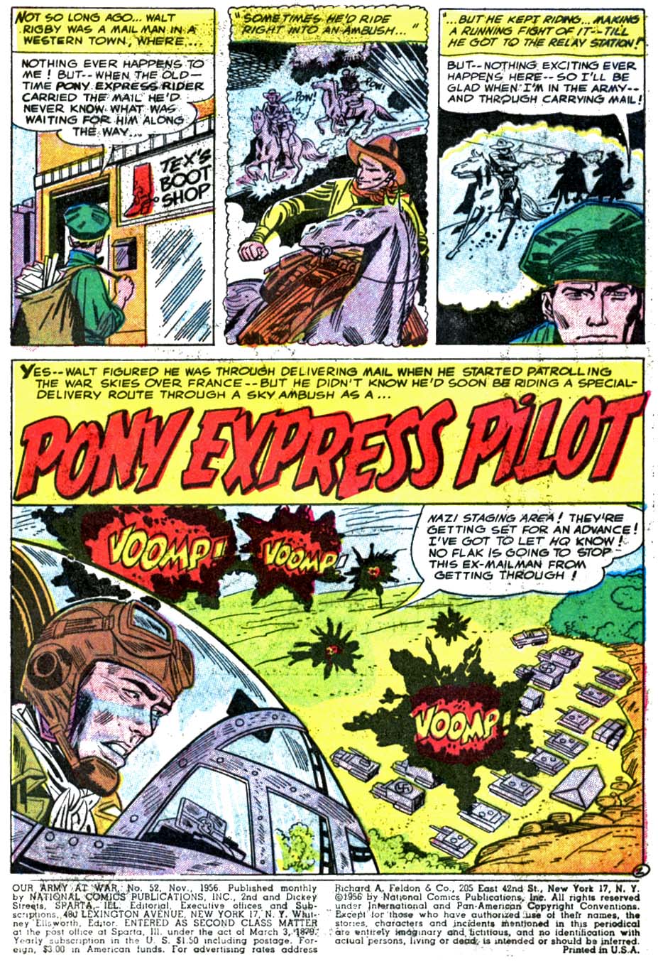 Read online Our Army at War (1952) comic -  Issue #52 - 3