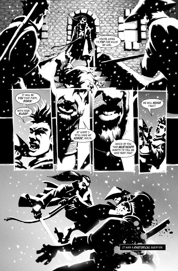 Read online Sam Noir: Samurai Detective comic -  Issue # _Preview - 10