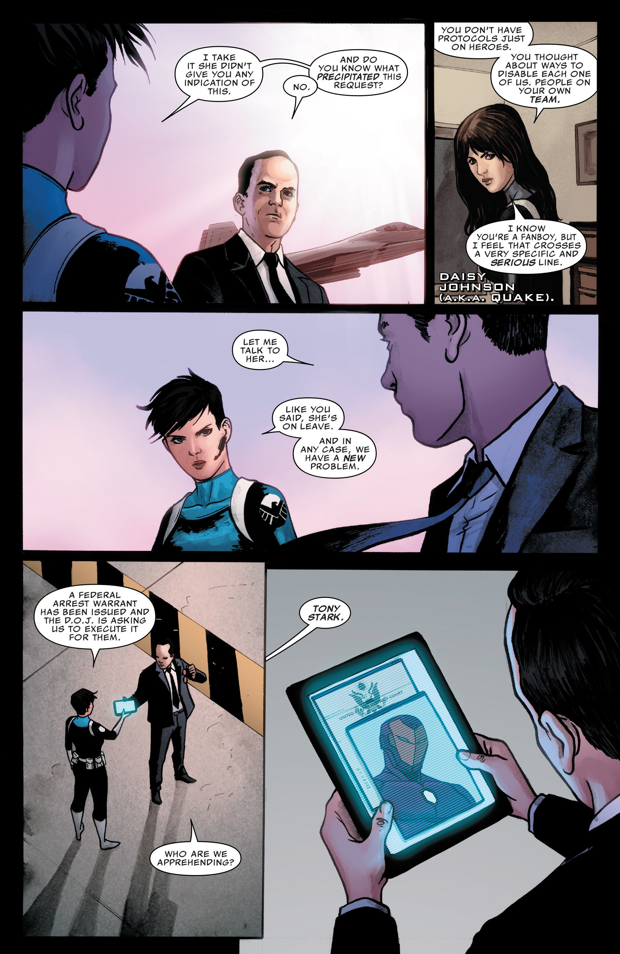 Read online Agents of S.H.I.E.L.D. comic -  Issue #7 - 8