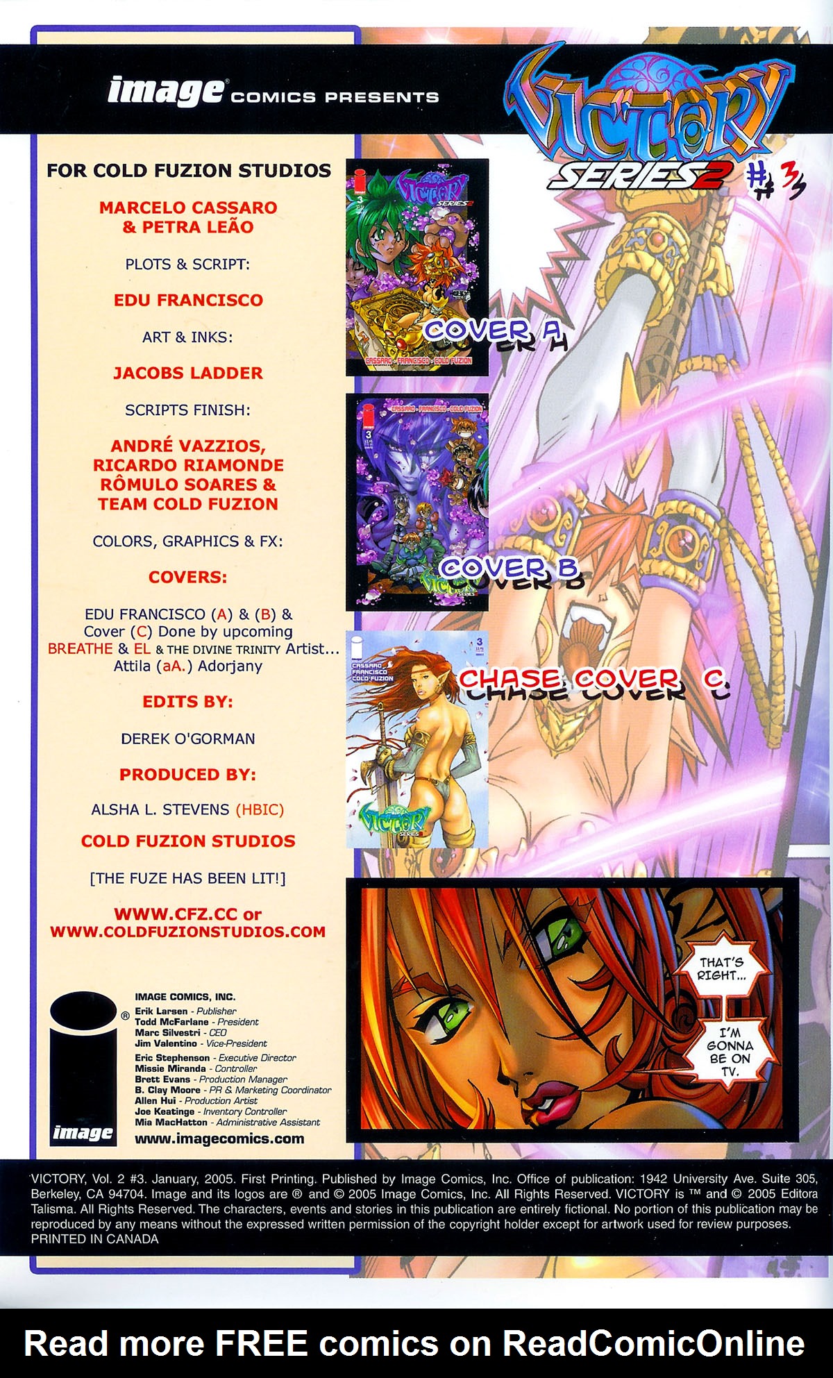 Read online Victory (2004) comic -  Issue #3 - 3