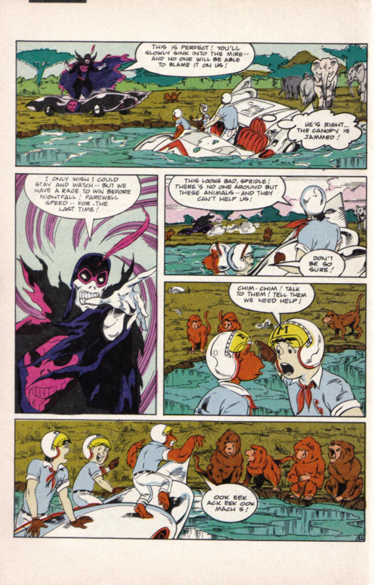 Read online Speed Racer (1987) comic -  Issue #16 - 22