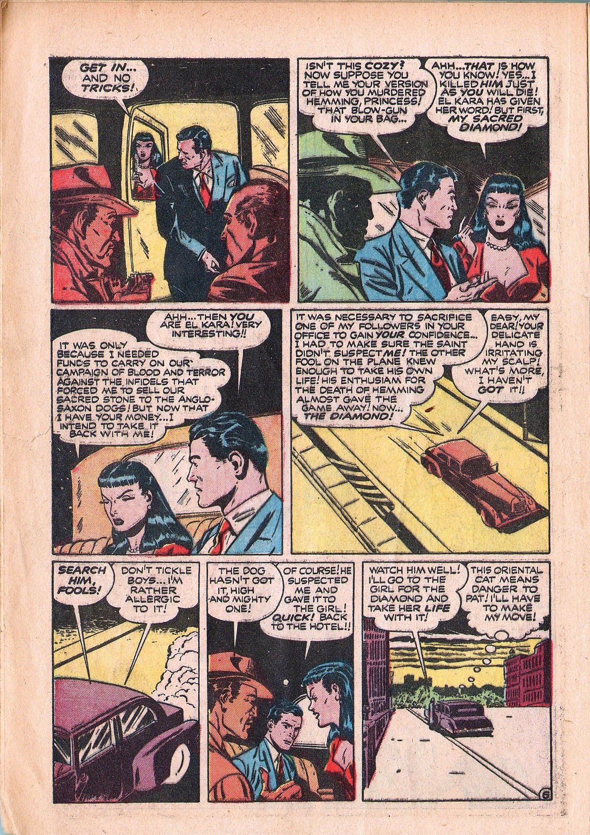 Read online The Saint (1947) comic -  Issue #5 - 8