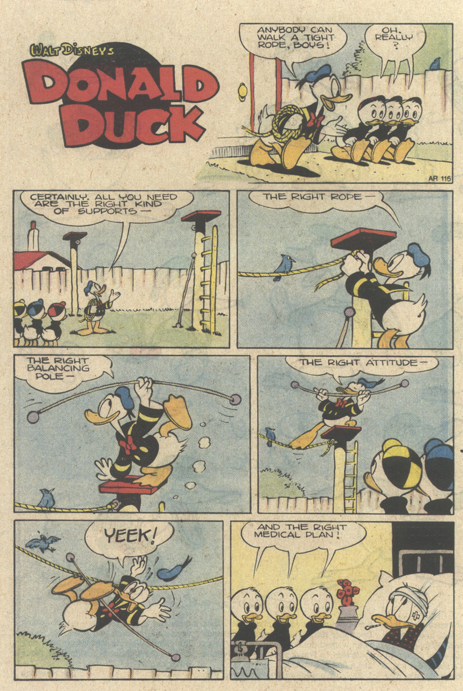 Read online Walt Disney's Donald Duck (1986) comic -  Issue #264 - 19