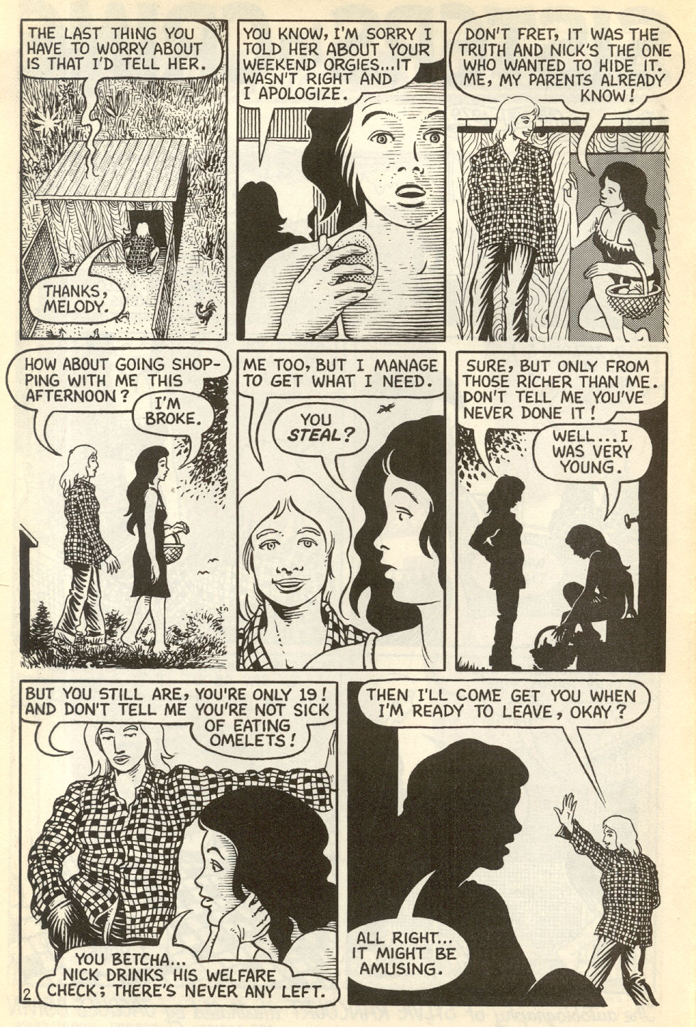 Read online Melody comic -  Issue #3 - 4