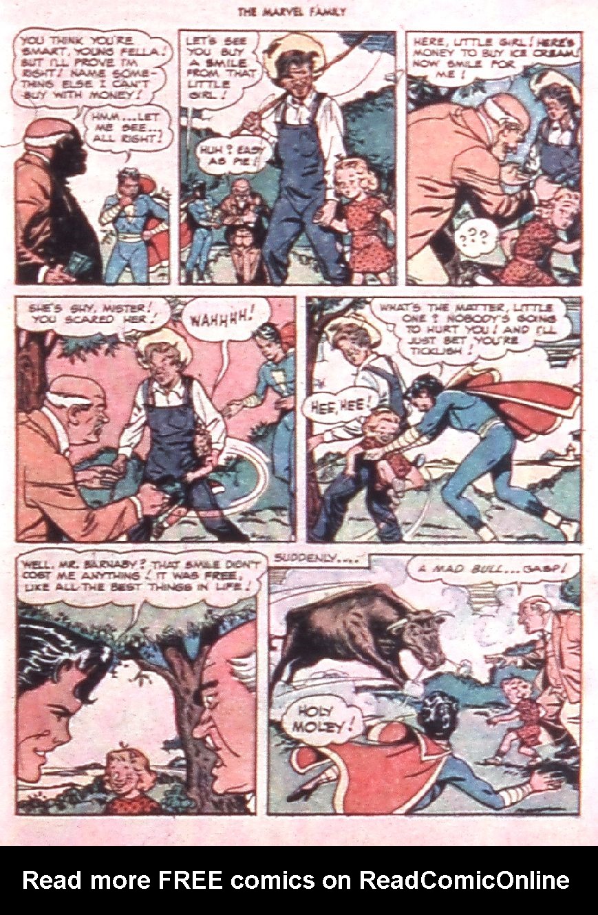 Read online The Marvel Family comic -  Issue #30 - 31