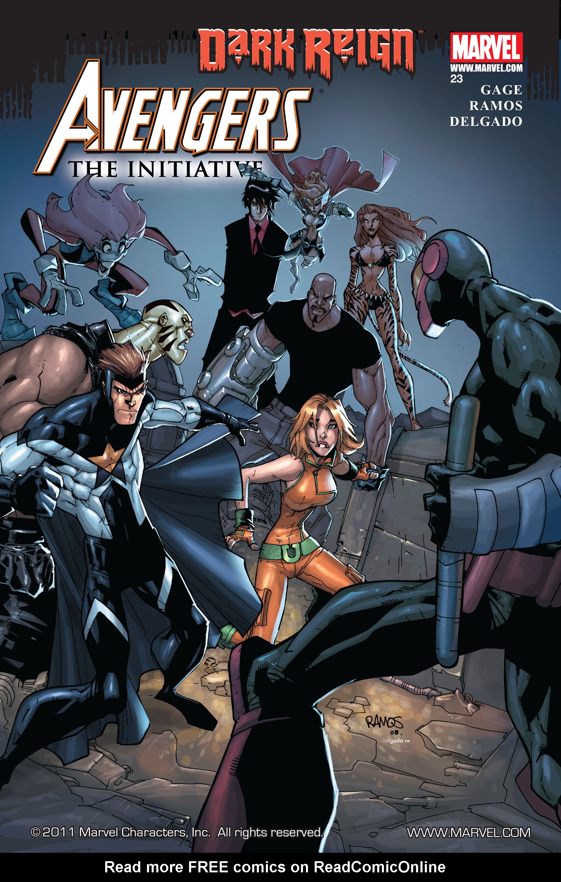Read online Avengers: The Initiative comic -  Issue #23 - 1