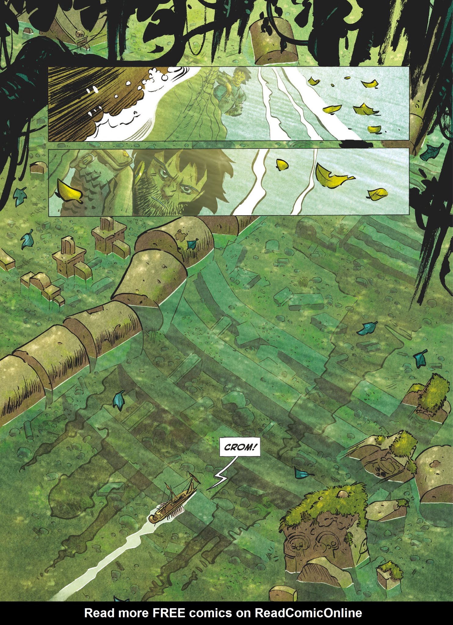 Read online Conan le Cimmérien - La Reine de la côte noire comic -  Issue #1 - 27