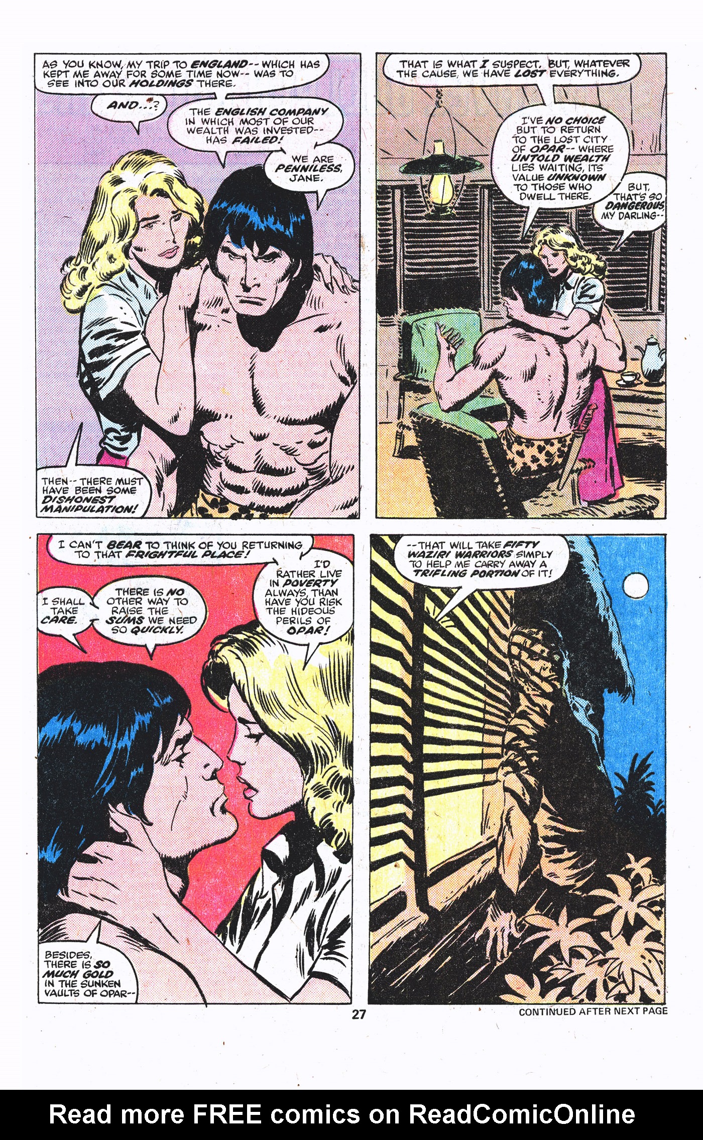Read online Tarzan (1977) comic -  Issue #2 - 15
