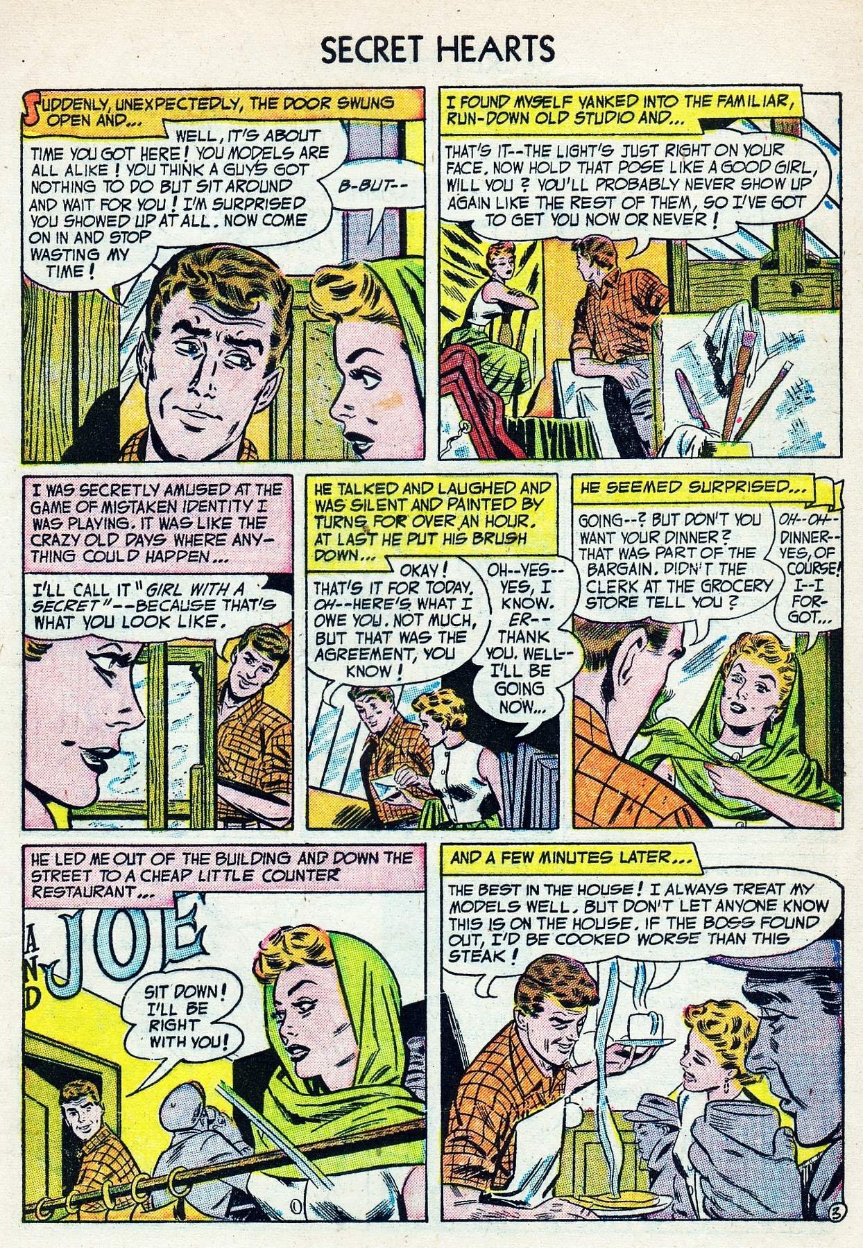 Read online Secret Hearts comic -  Issue #17 - 5