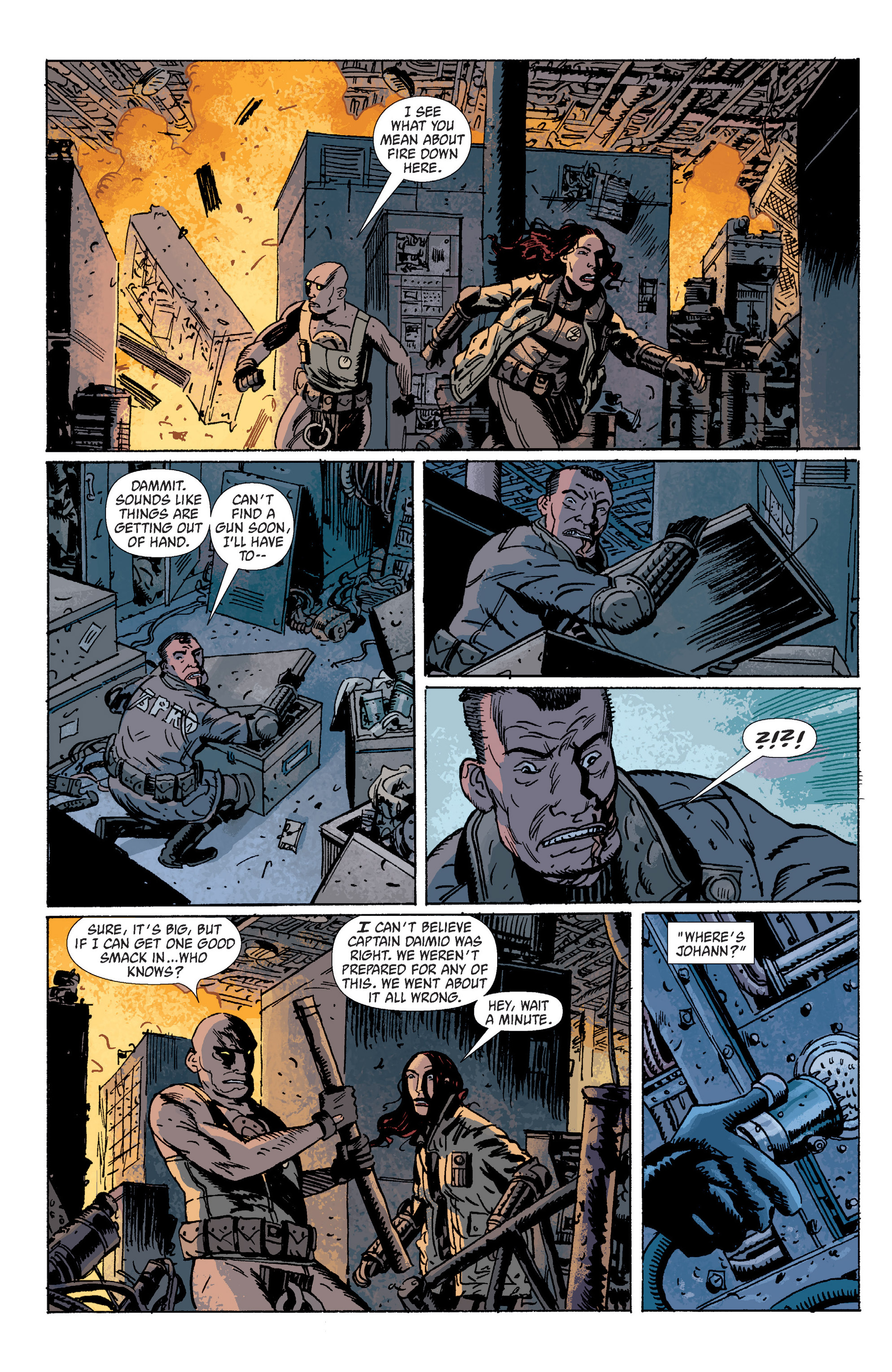 Read online B.P.R.D. (2003) comic -  Issue # TPB 4 - 132