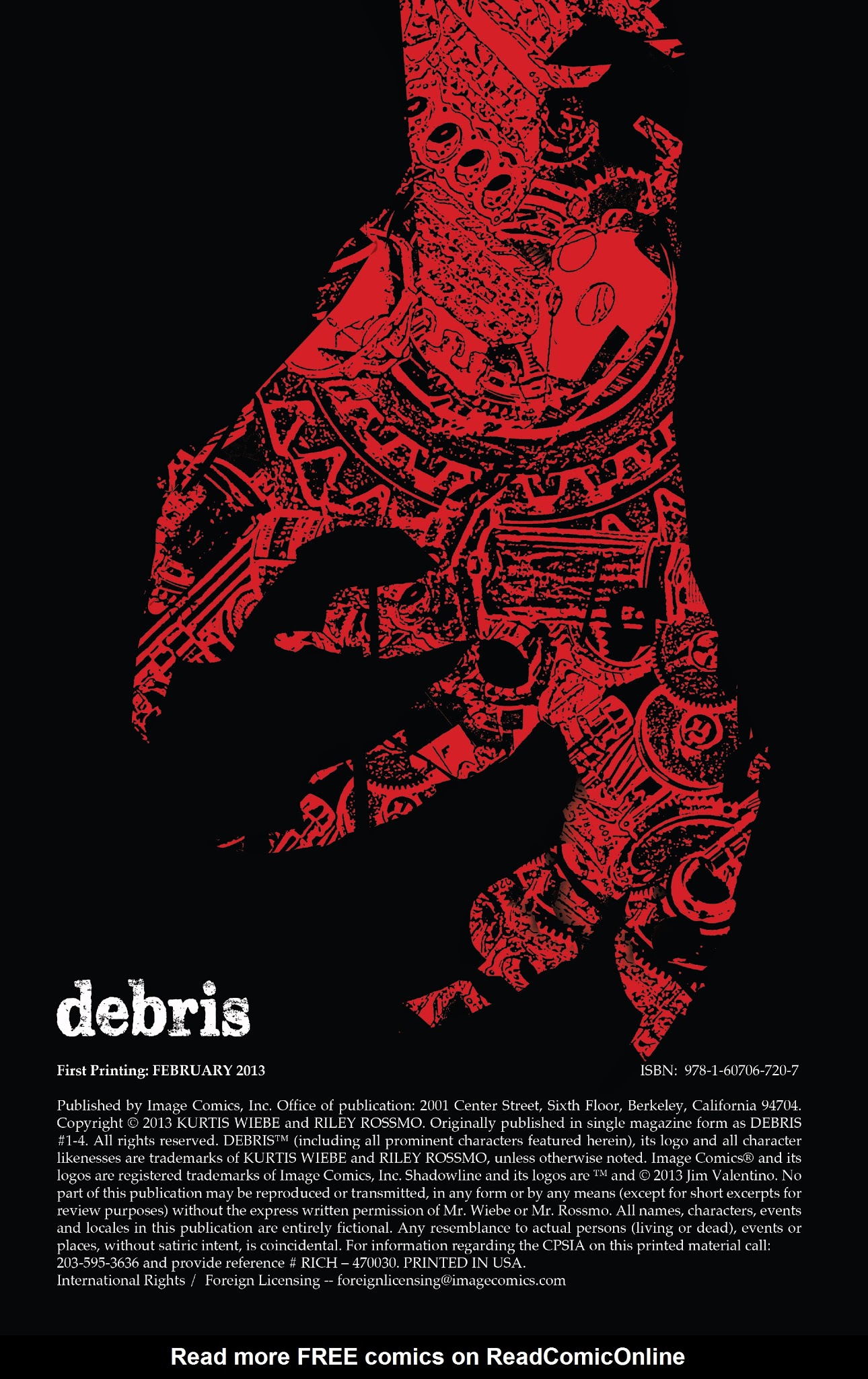 Read online Debris comic -  Issue # TPB - 4