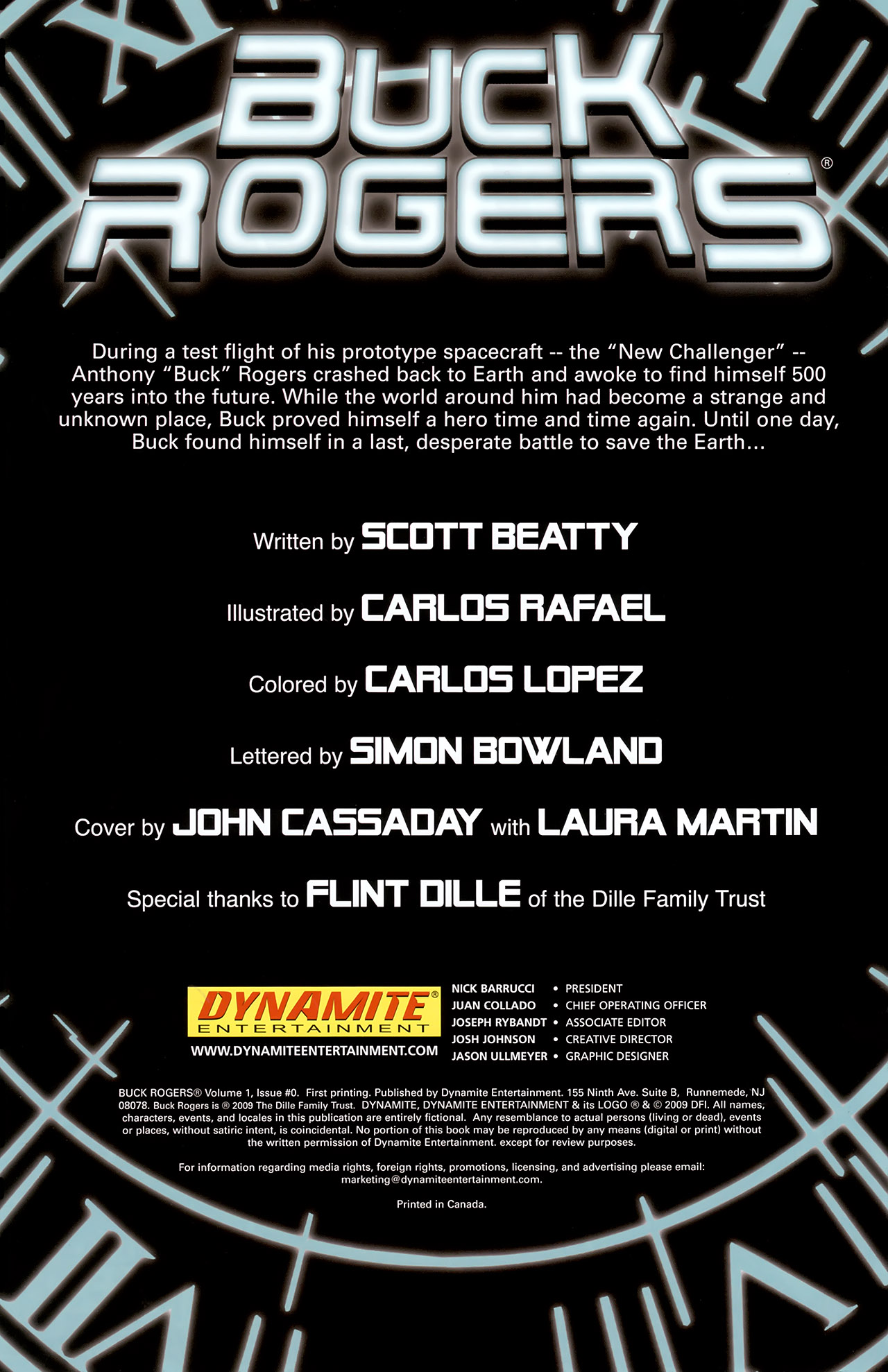 Read online Buck Rogers (2009) comic -  Issue #0 - 2