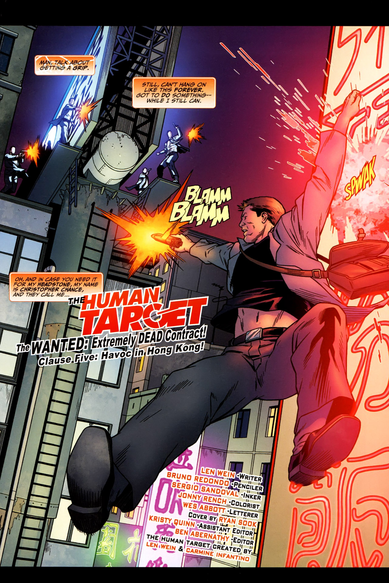 Read online Human Target (2010) comic -  Issue #5 - 4