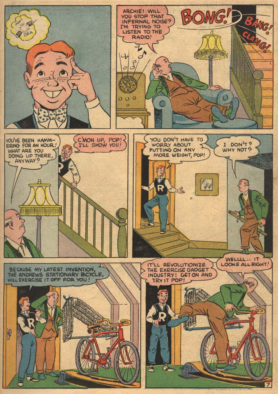 Read online Pep Comics comic -  Issue #56 - 9