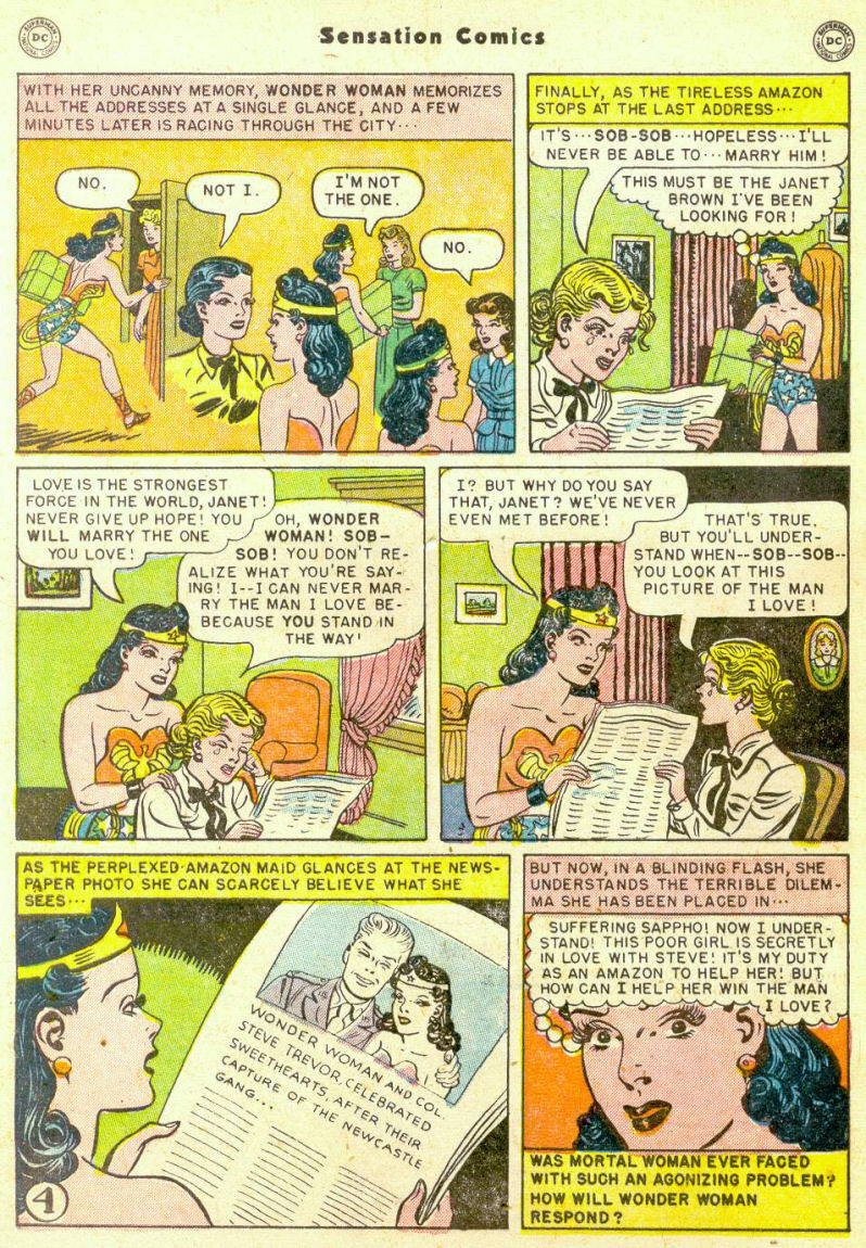 Read online Sensation (Mystery) Comics comic -  Issue #98 - 6