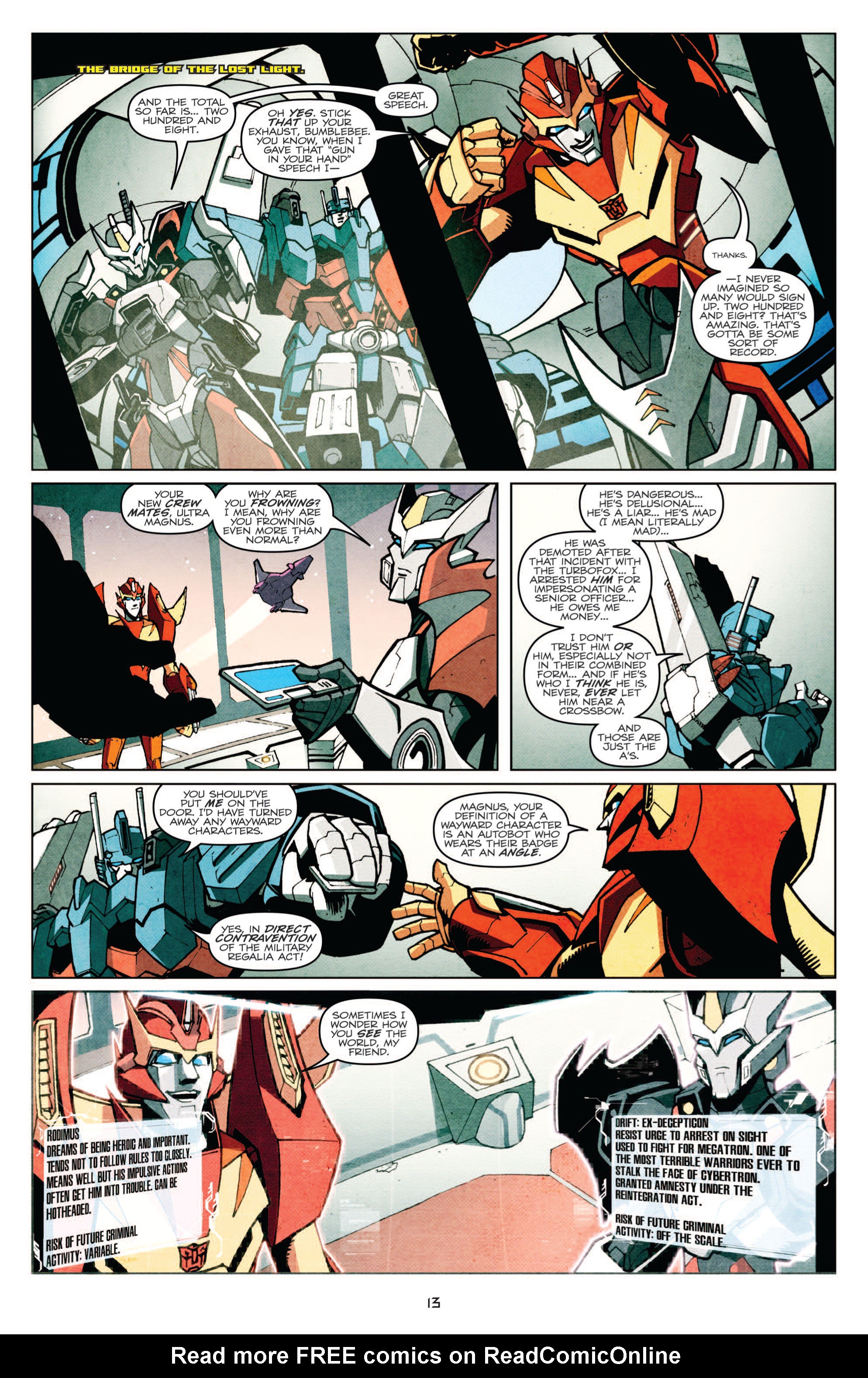 Read online The Transformers: More Than Meets The Eye comic -  Issue #1 - 19