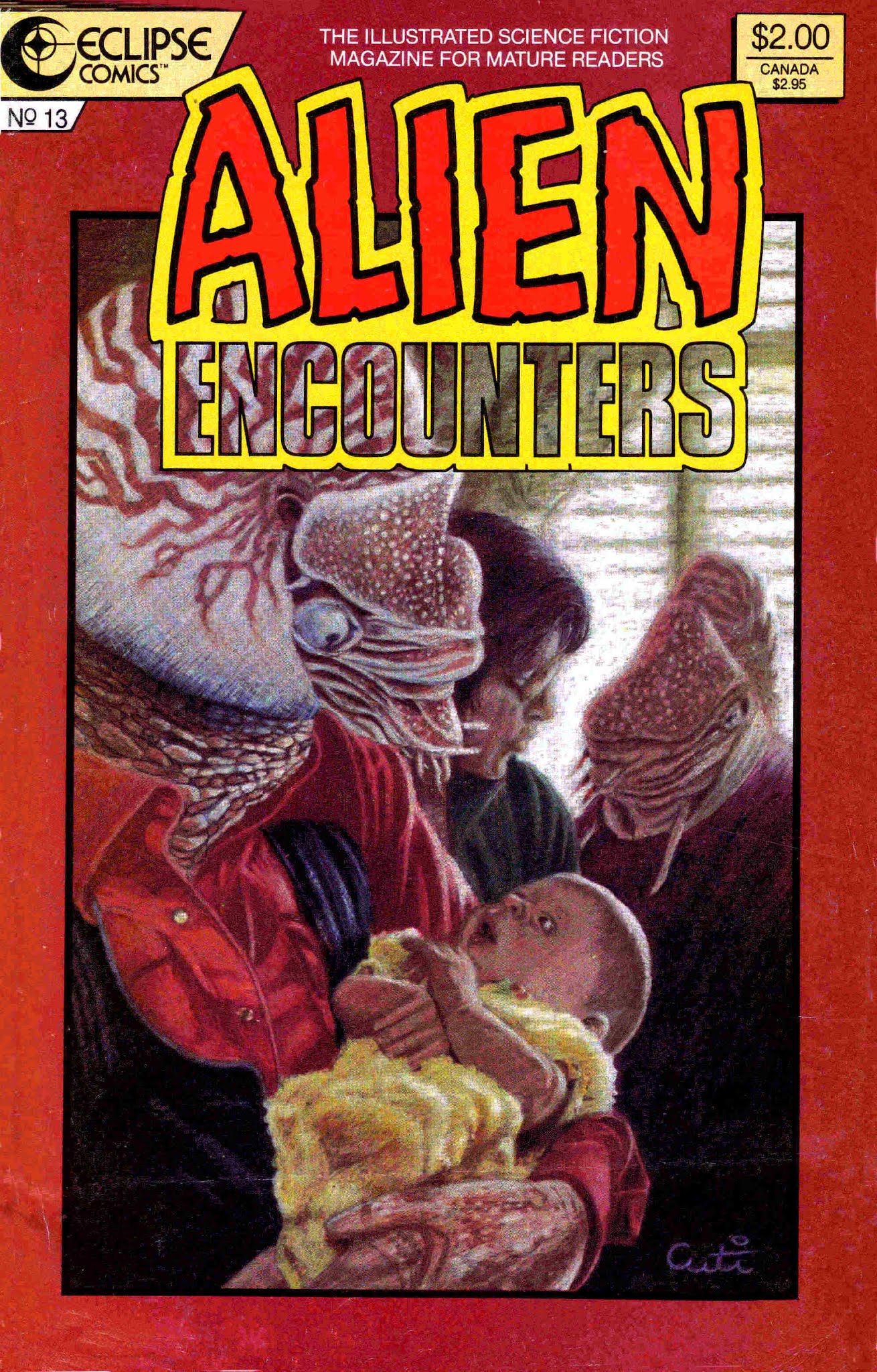Read online Alien Encounters comic -  Issue #13 - 1