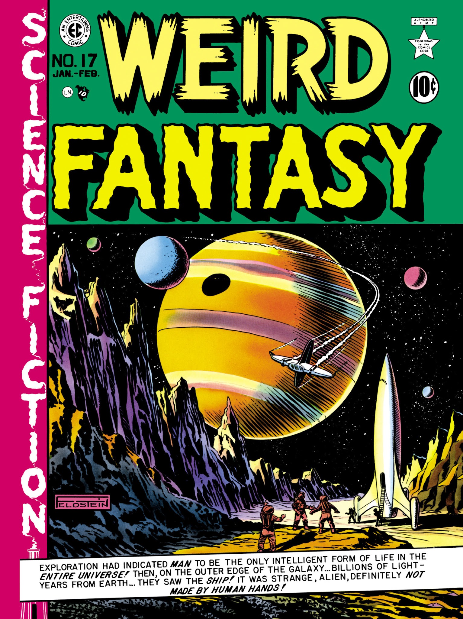 Read online The EC Archives: Weird Fantasy comic -  Issue # TPB 1 - 149