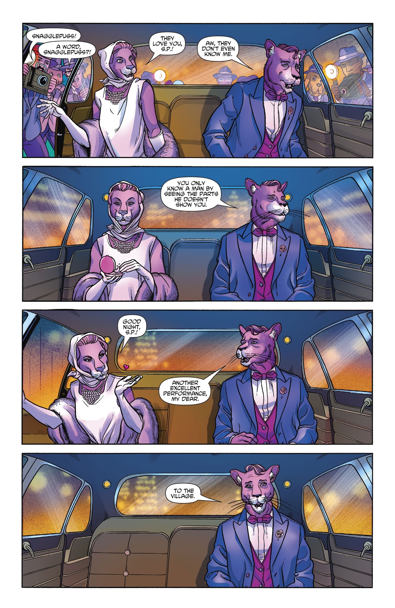 Read online Exit Stage Left: The Snagglepuss Chronicles comic -  Issue #1 - 10