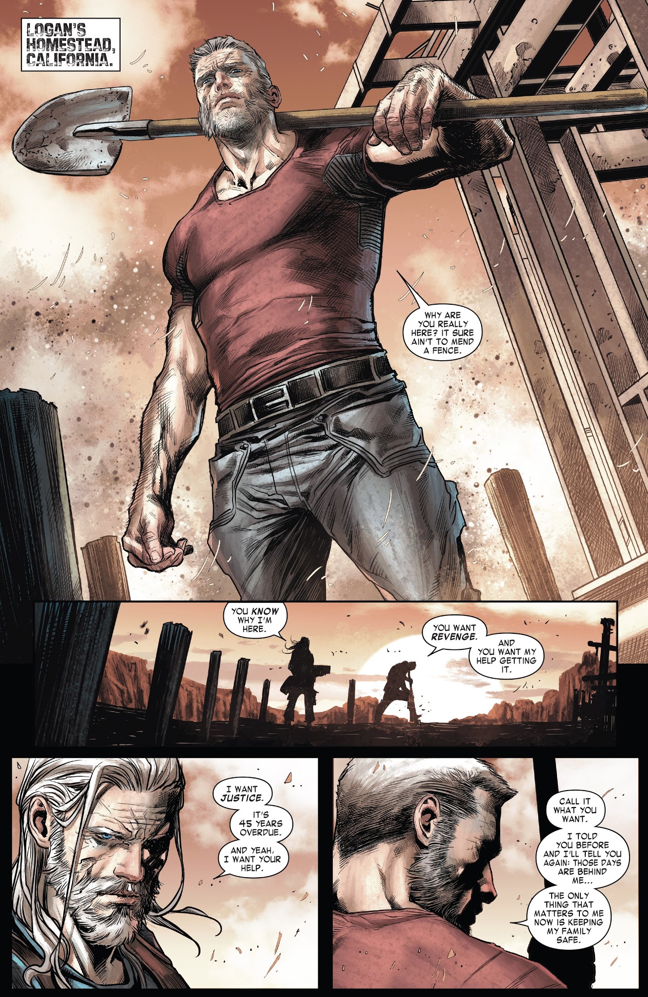 Read online Old Man Hawkeye comic -  Issue #1 - 12