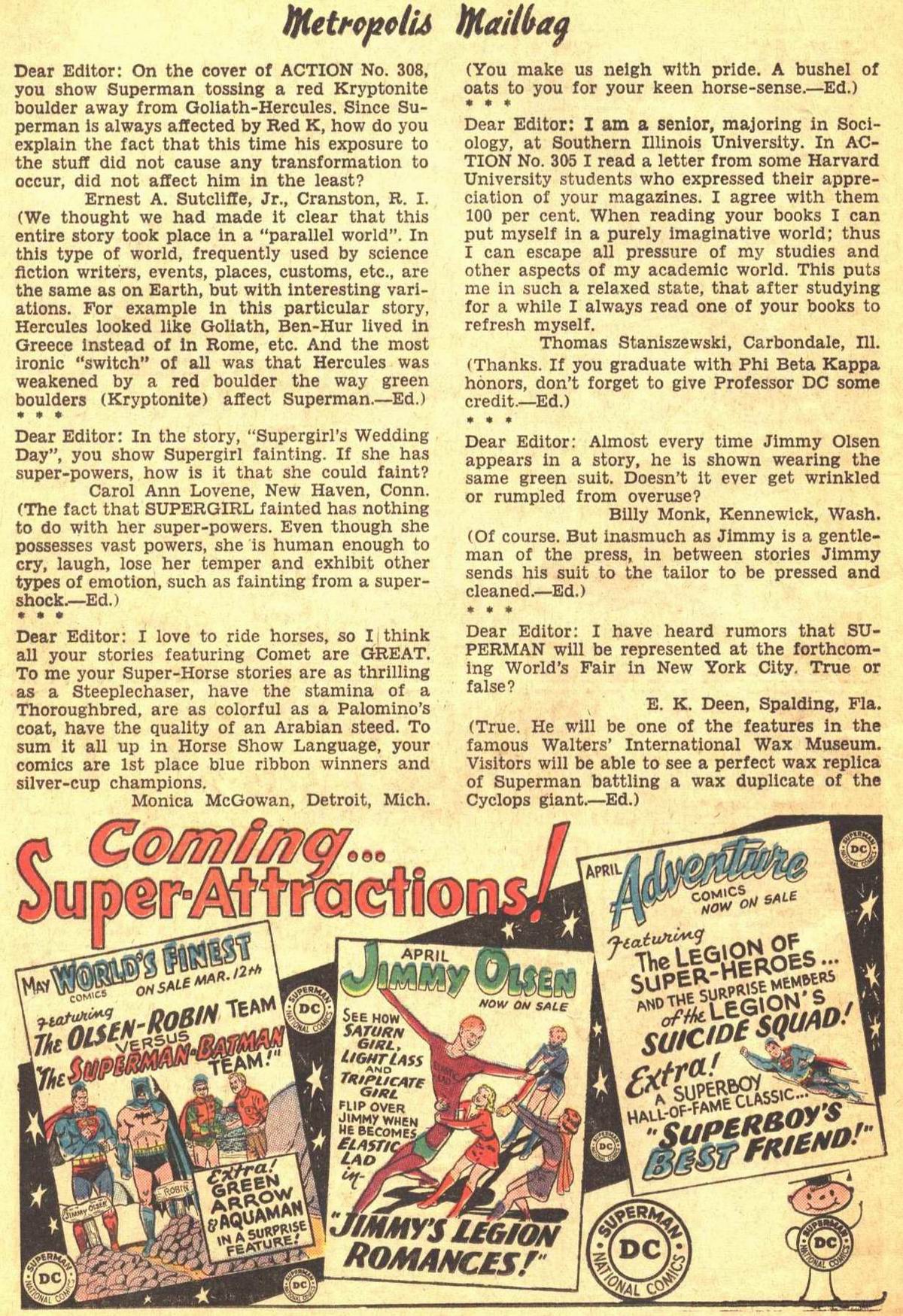 Read online Action Comics (1938) comic -  Issue #311 - 32