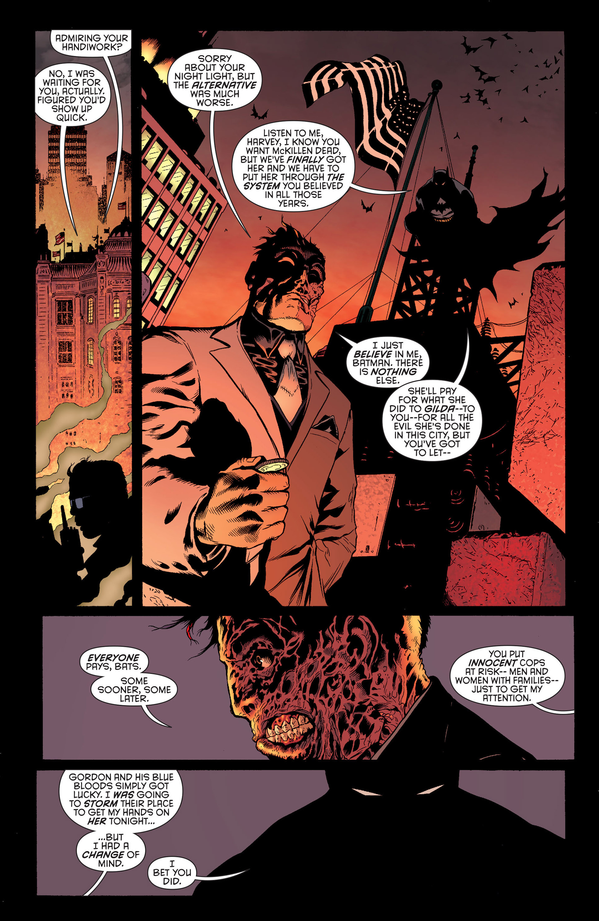 Read online Batman and Robin (2011) comic -  Issue #25 - Batman and Two-Face - 4