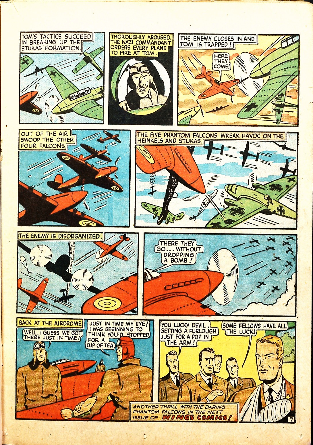 Read online Wings Comics comic -  Issue #2 - 31