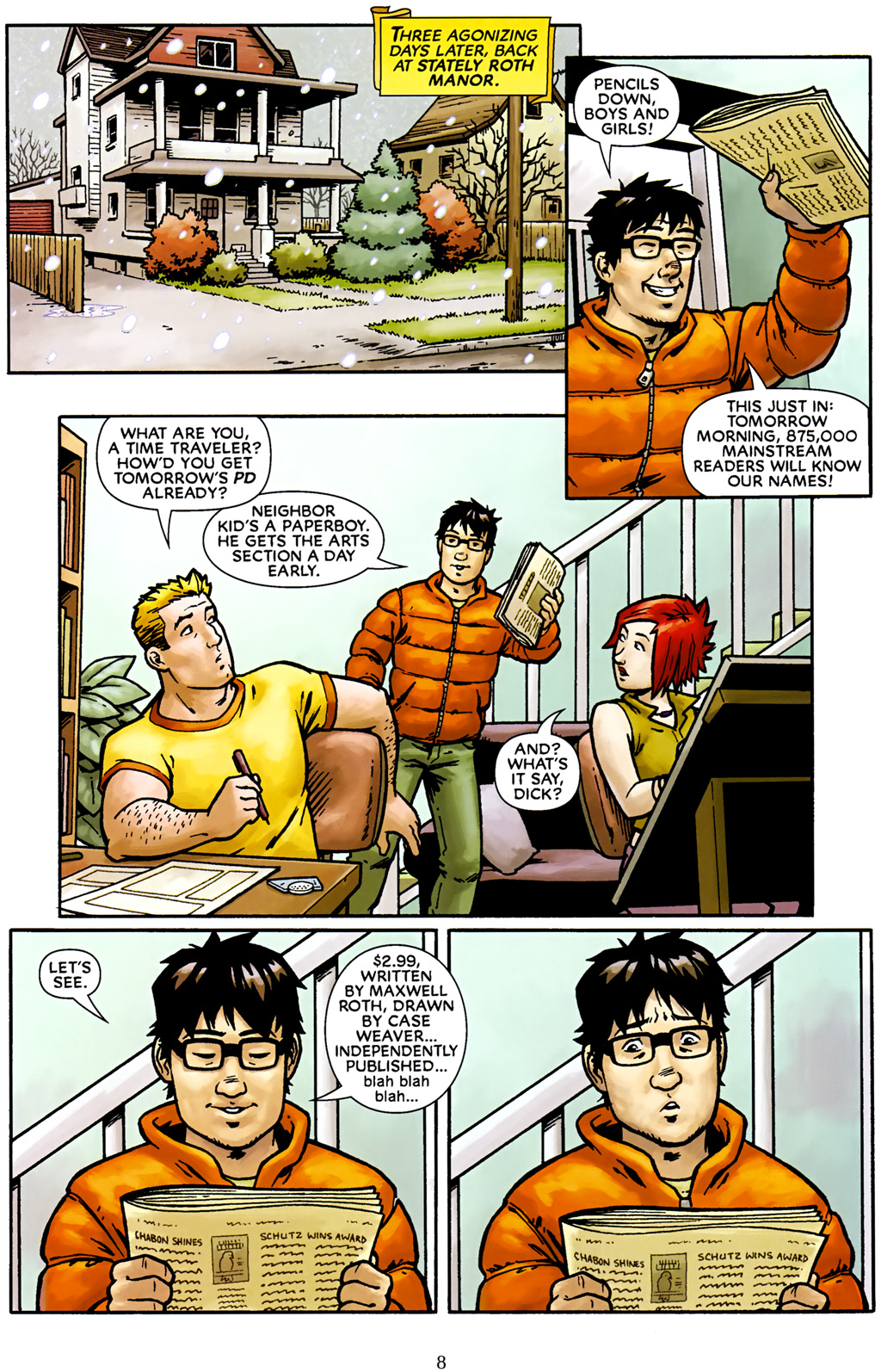 Read online The Escapists comic -  Issue #3 - 10