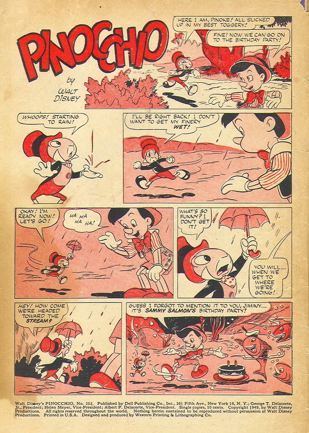 Read online Four Color Comics comic -  Issue #252 - 2