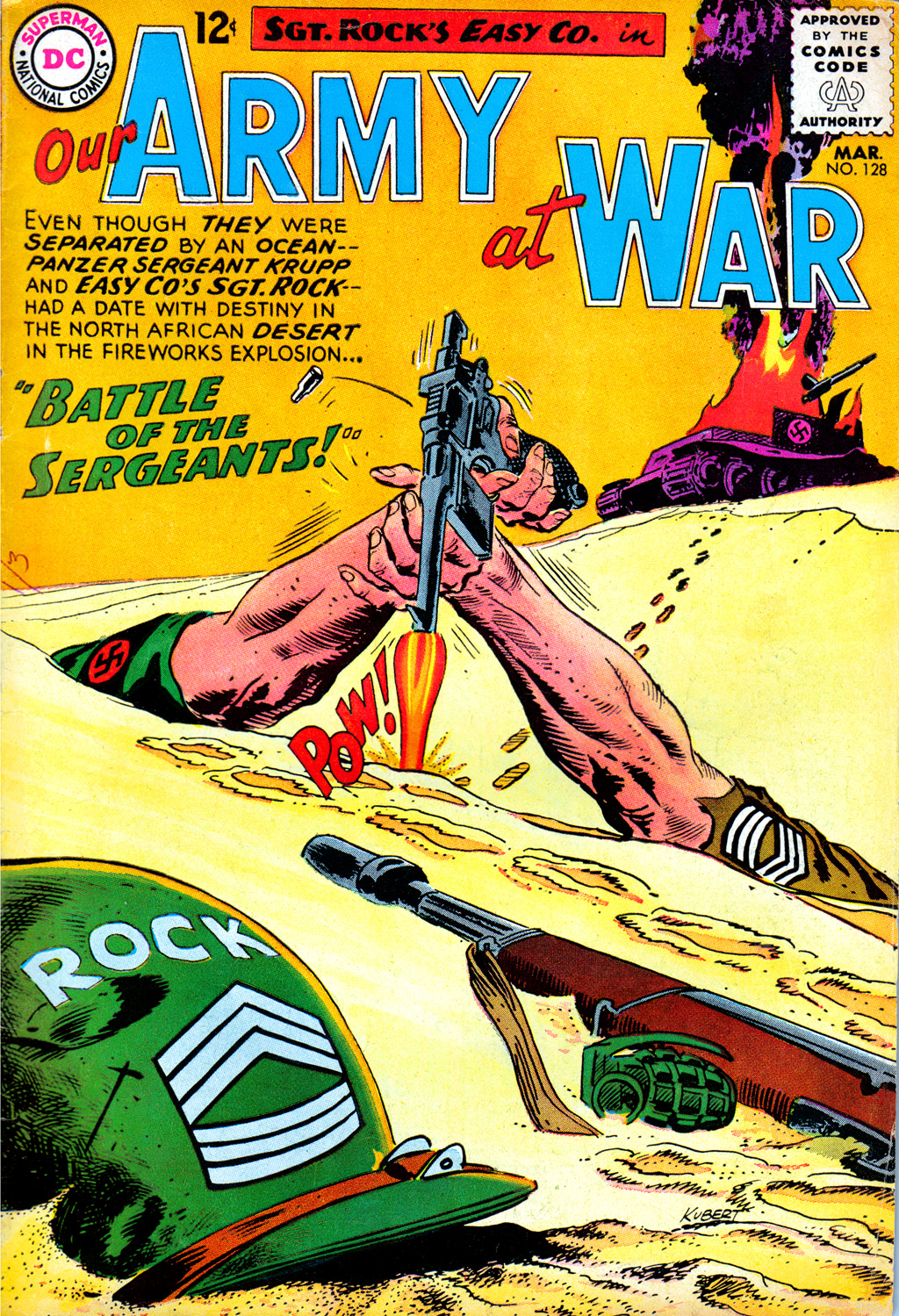Read online Our Army at War (1952) comic -  Issue #128 - 1
