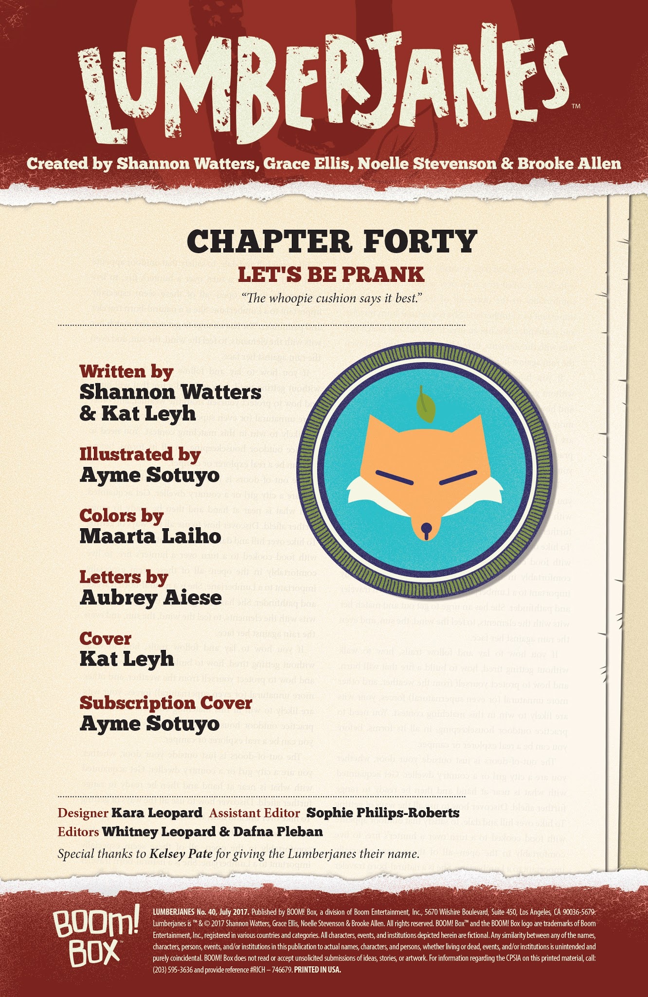 Read online Lumberjanes comic -  Issue #40 - 2