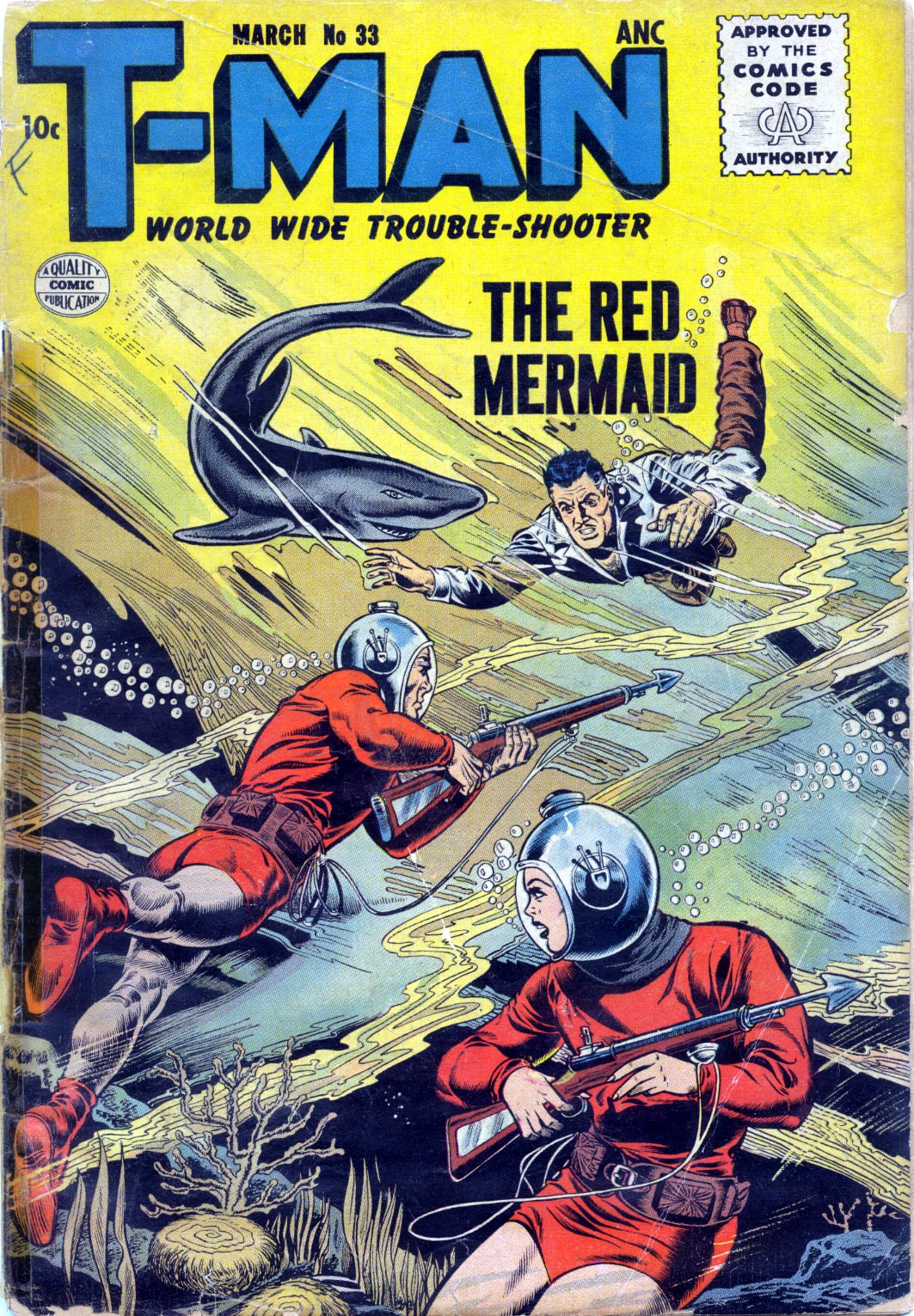 Read online T-Man: World Wide Trouble Shooter comic -  Issue #33 - 1