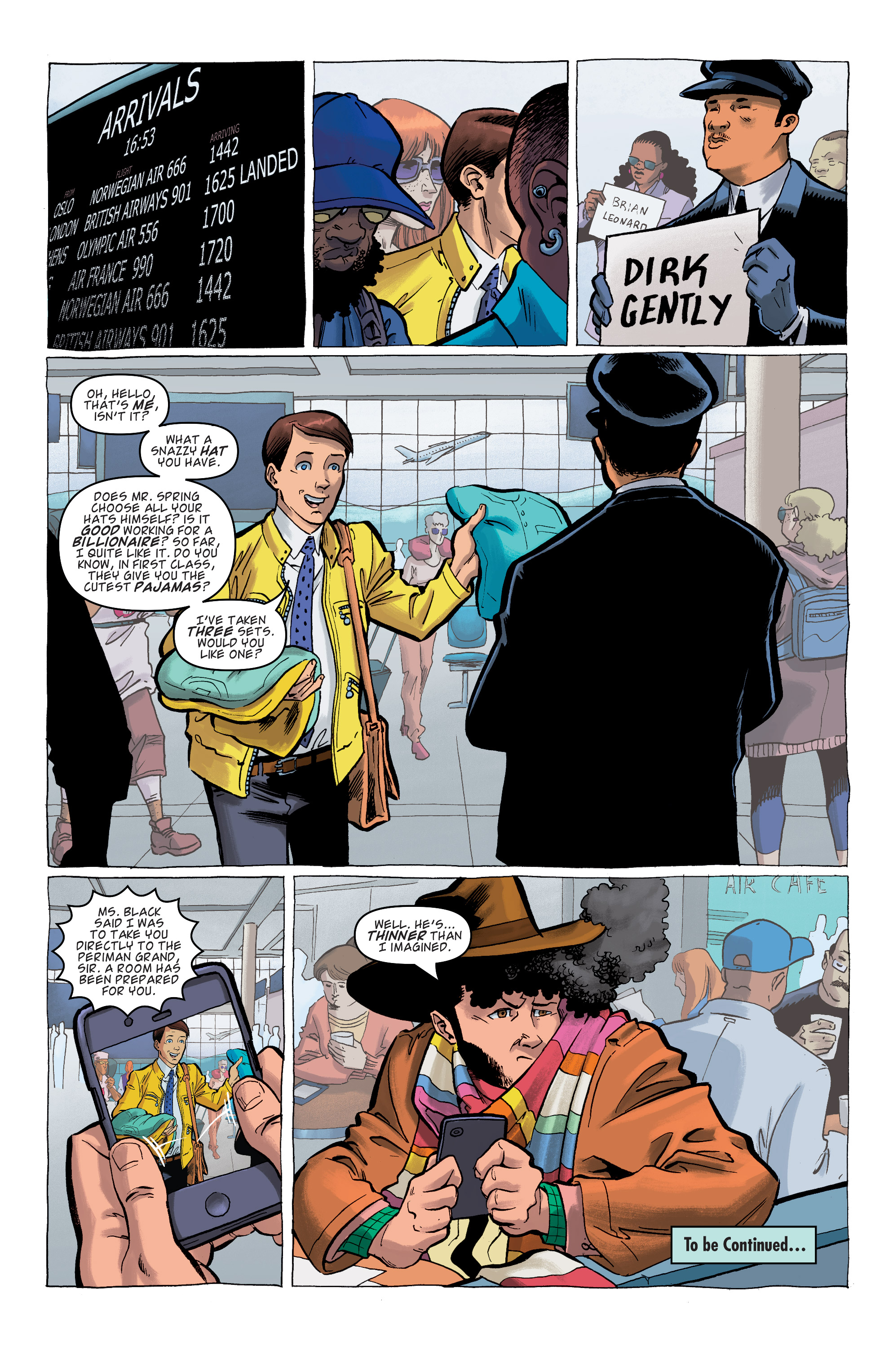Read online Dirk Gently's Holistic Detective Agency: The Salmon of Doubt comic -  Issue # TPB 1 - 103