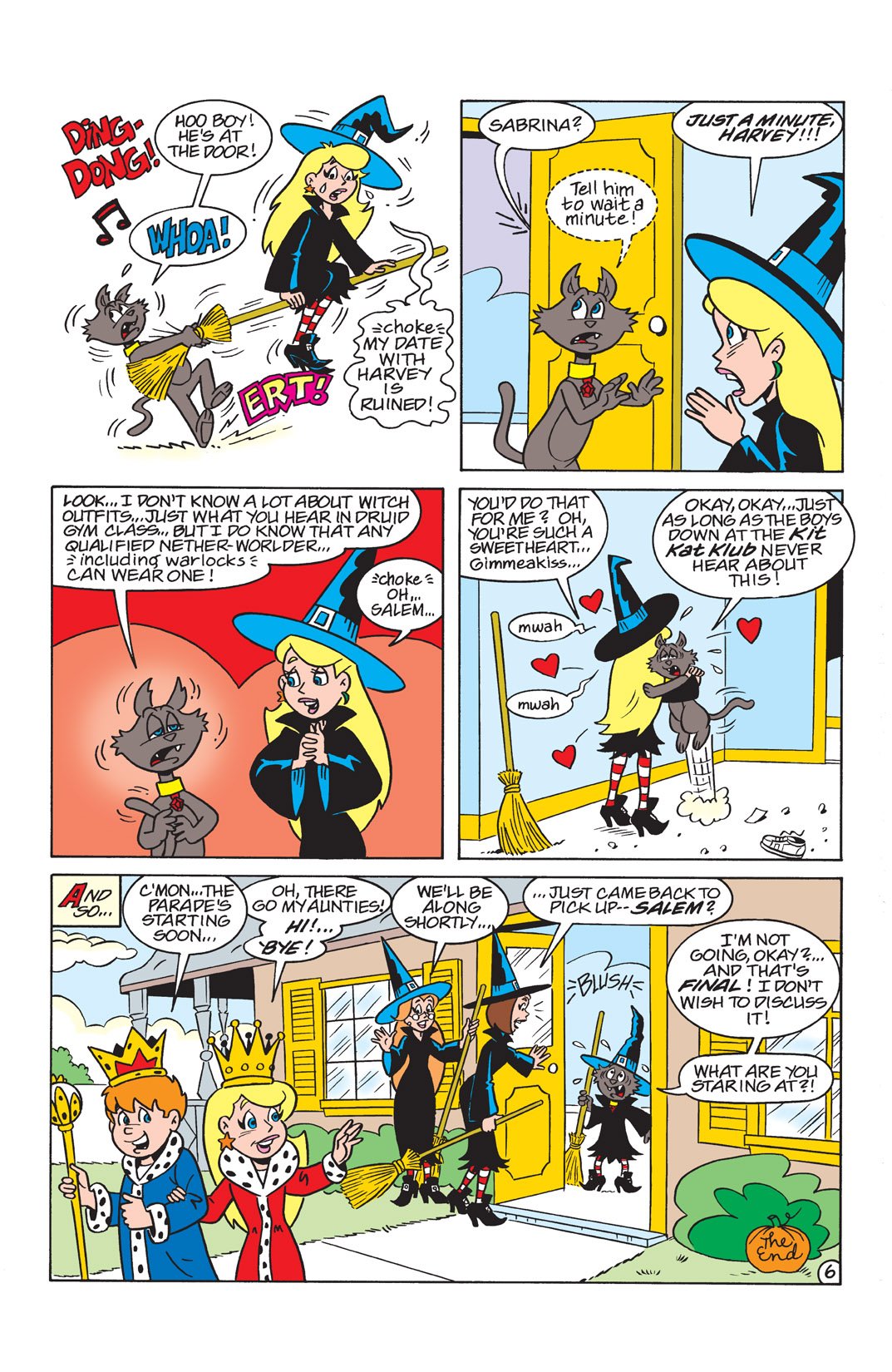 Read online Sabrina the Teenage Witch (2000) comic -  Issue #24 - 24