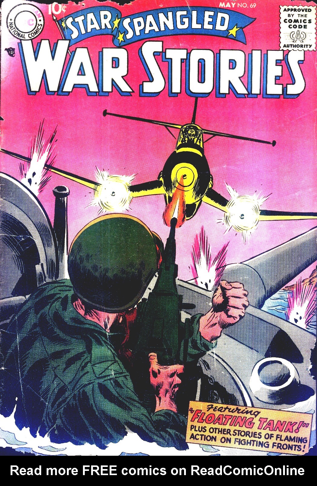 Read online Star Spangled War Stories (1952) comic -  Issue #69 - 1
