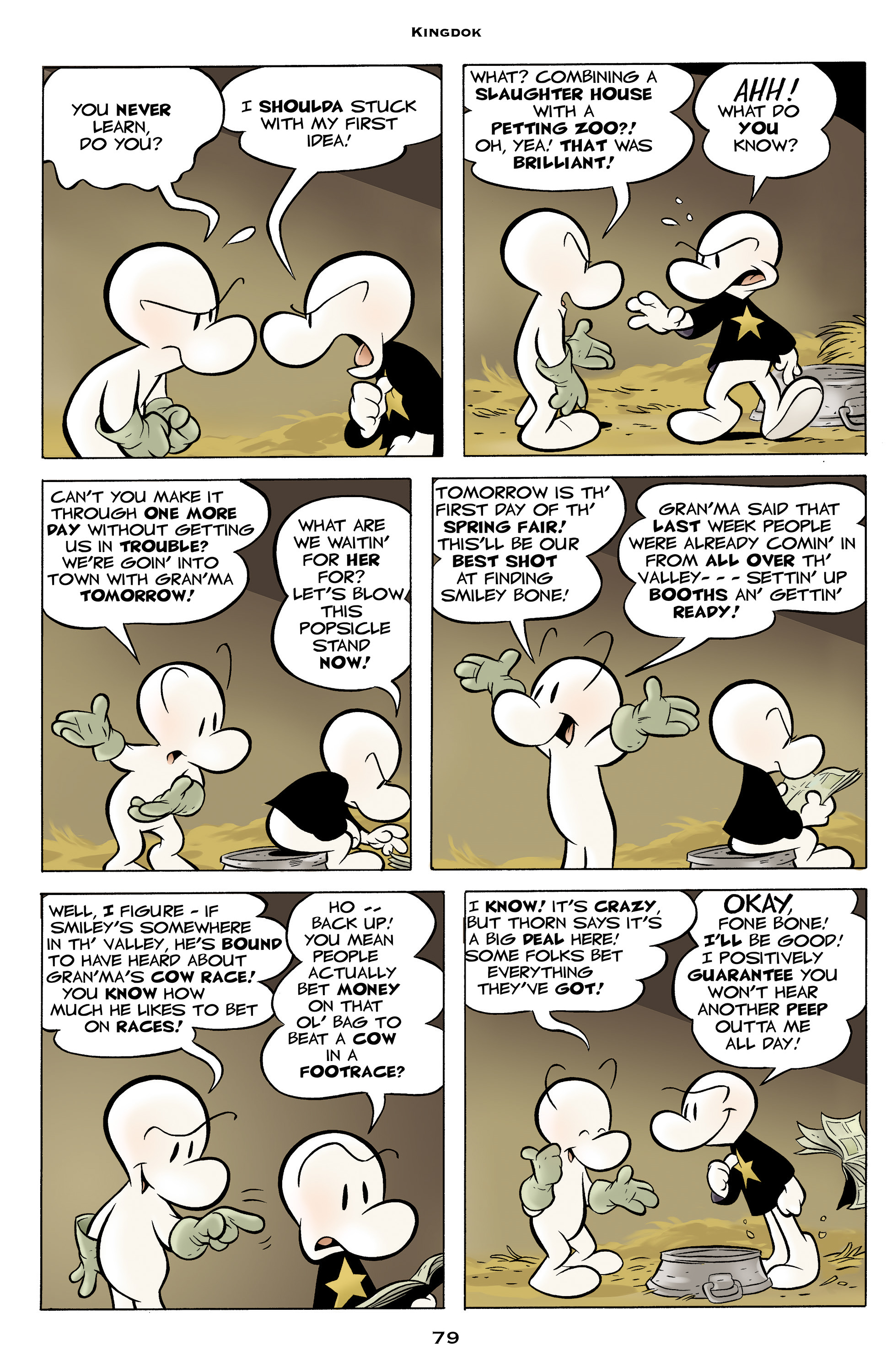 Read online Bone: Out From Boneville comic -  Issue # TPB - 79
