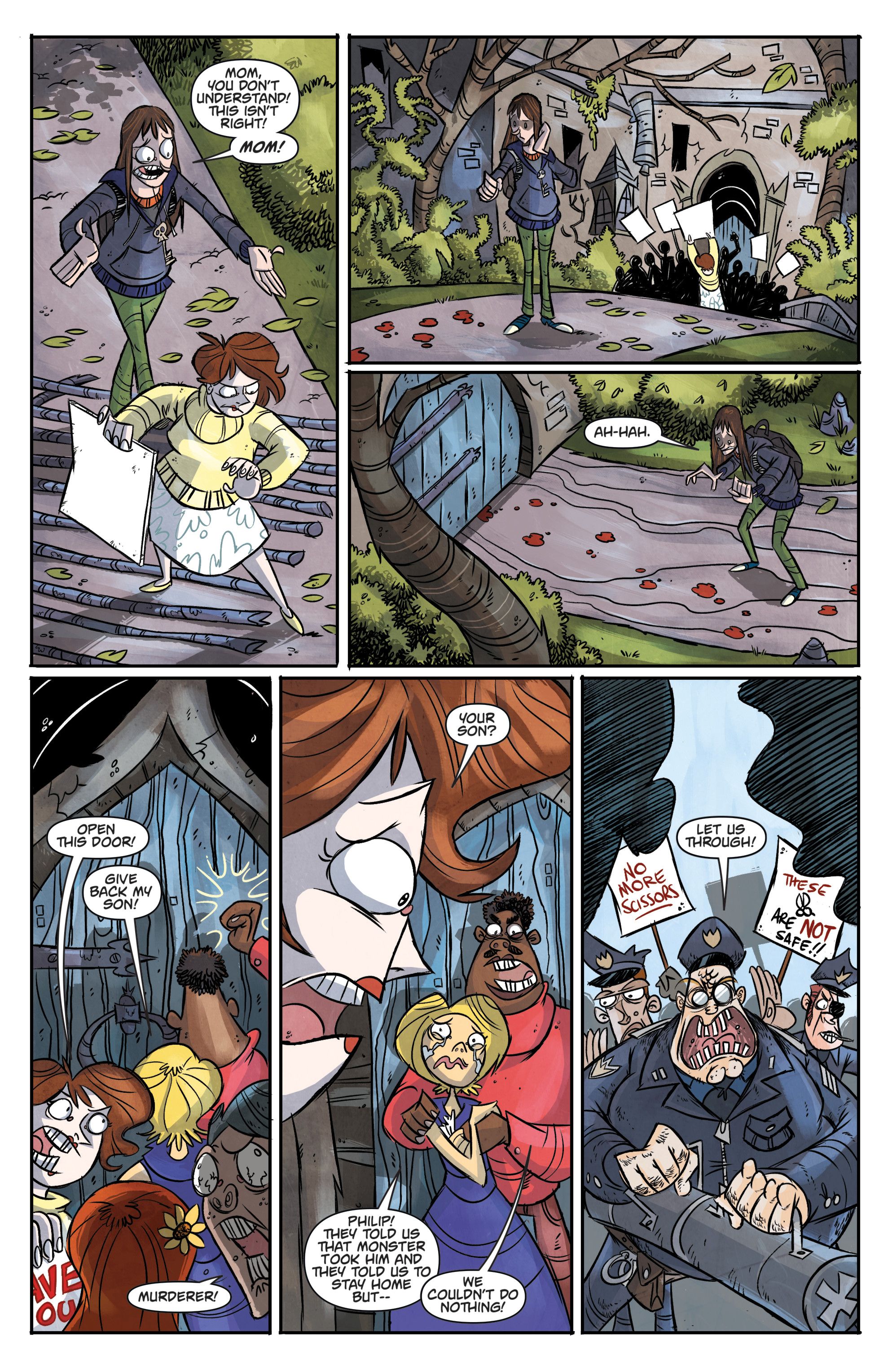 Read online Edward Scissorhands comic -  Issue #5 - 4