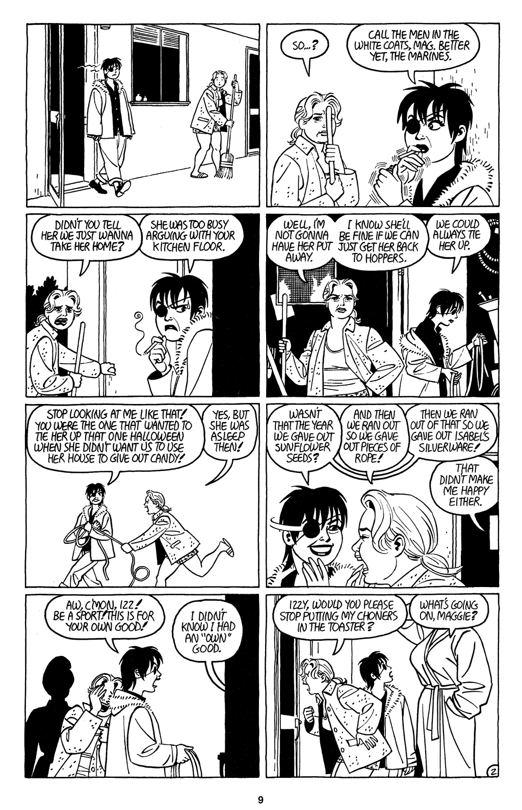 Read online Love and Rockets (2001) comic -  Issue #4 - 10
