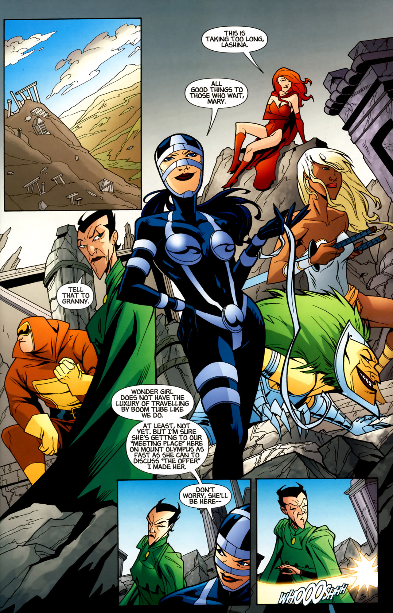 Read online Wonder Girl (2007) comic -  Issue #4 - 4