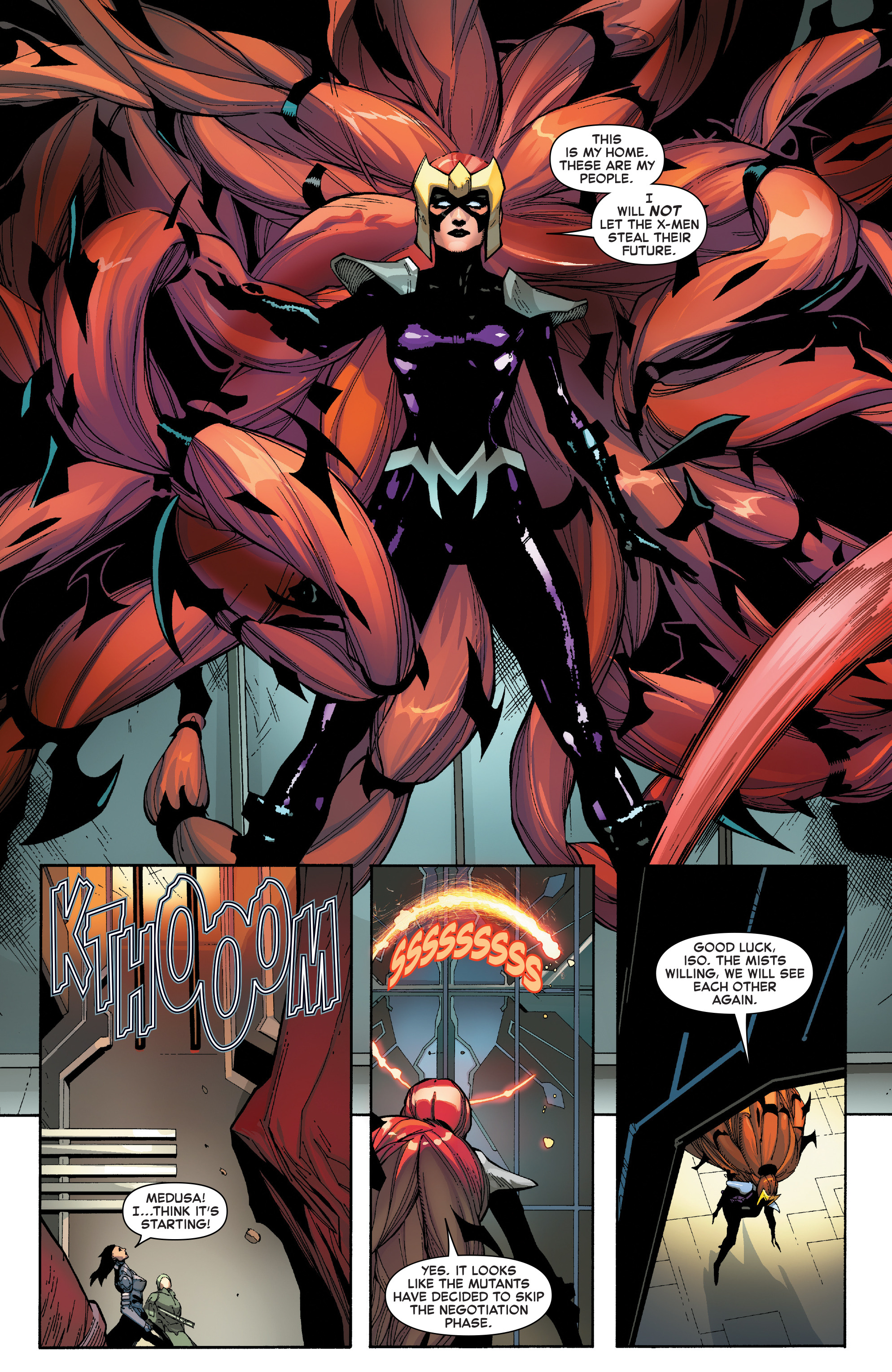 Read online Inhumans Vs. X-Men comic -  Issue #2 - 7