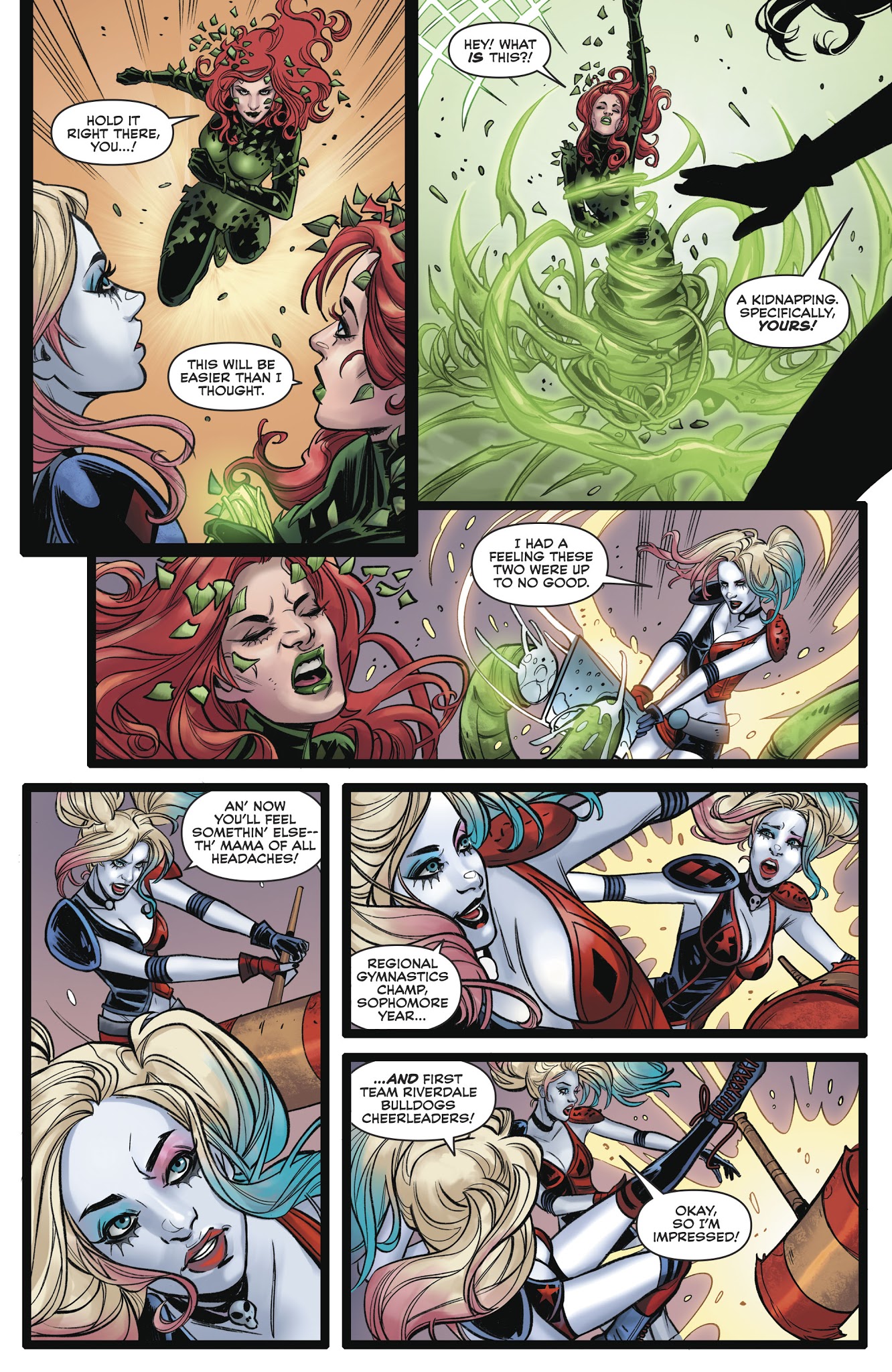 Read online Harley & Ivy Meet Betty & Veronica comic -  Issue #2 - 22