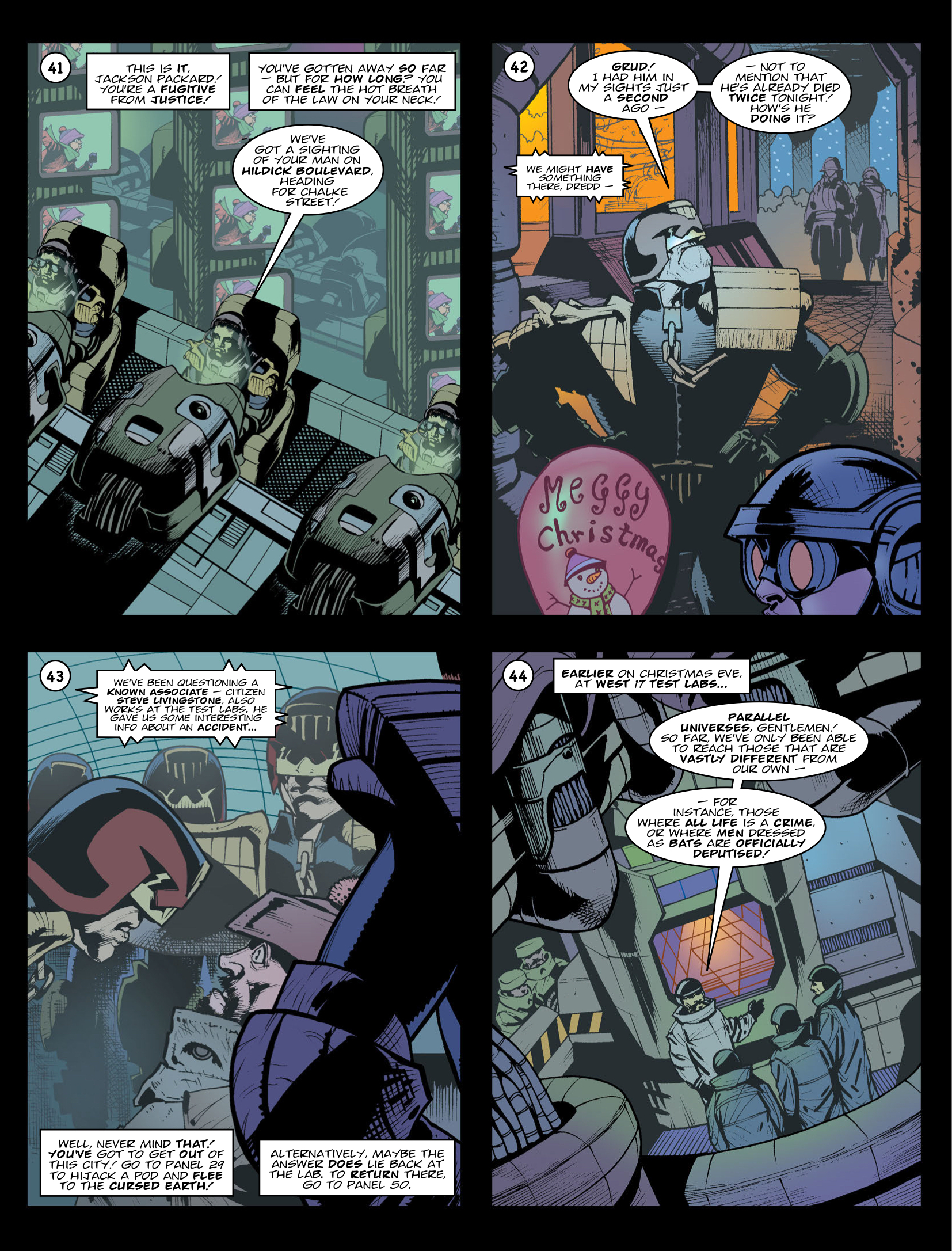 Read online Festive Thrillpower comic -  Issue # TPB - 13