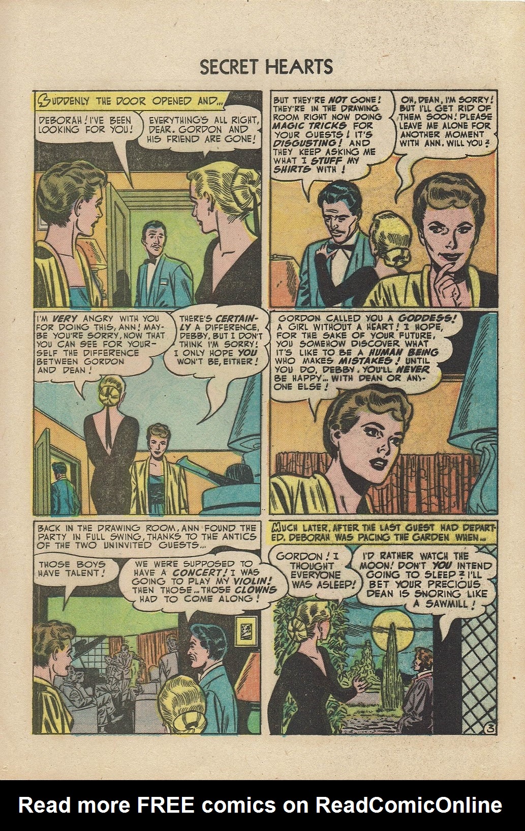 Read online Secret Hearts comic -  Issue #9 - 13