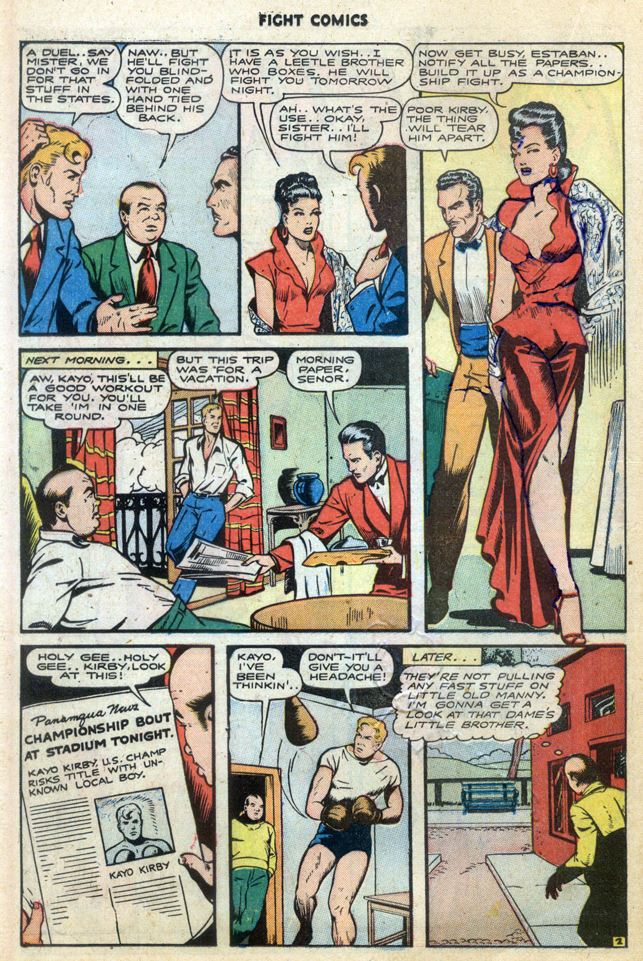 Read online Fight Comics comic -  Issue #43 - 22